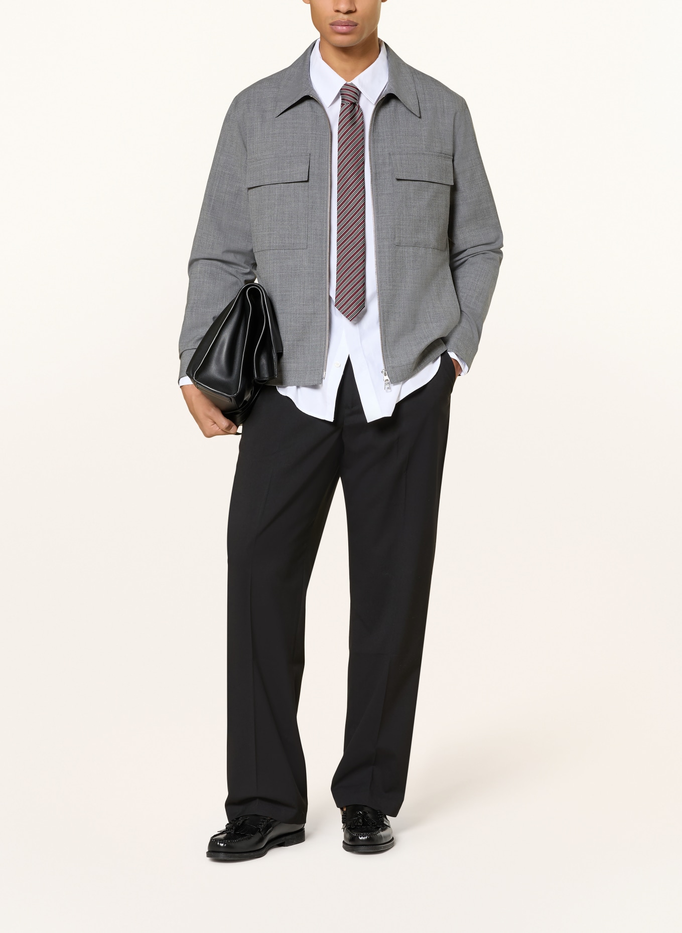 NN.07 Overjacket ALBAN: GRAU