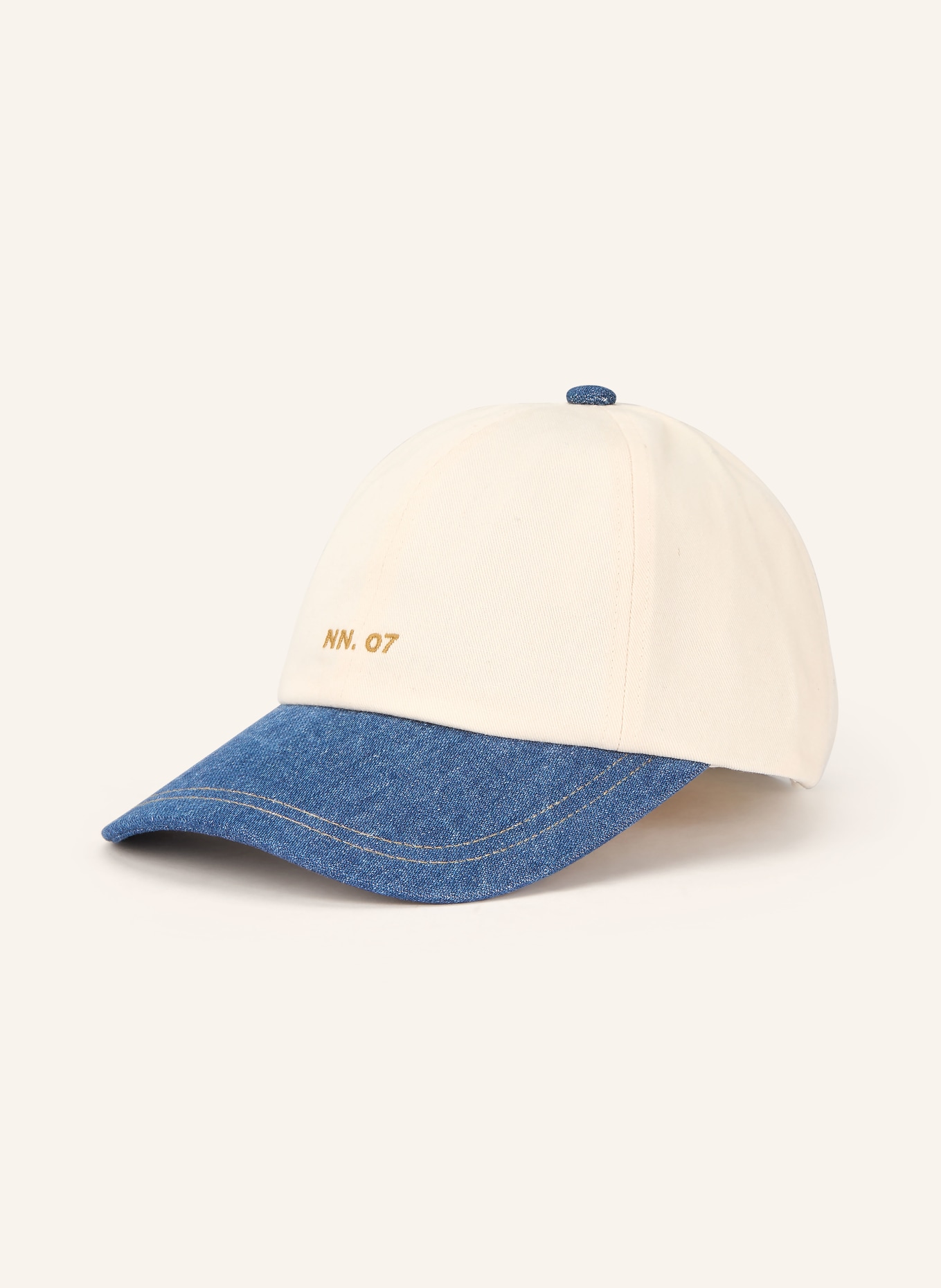 NN.07 Cap: BEIGE / BLAUW