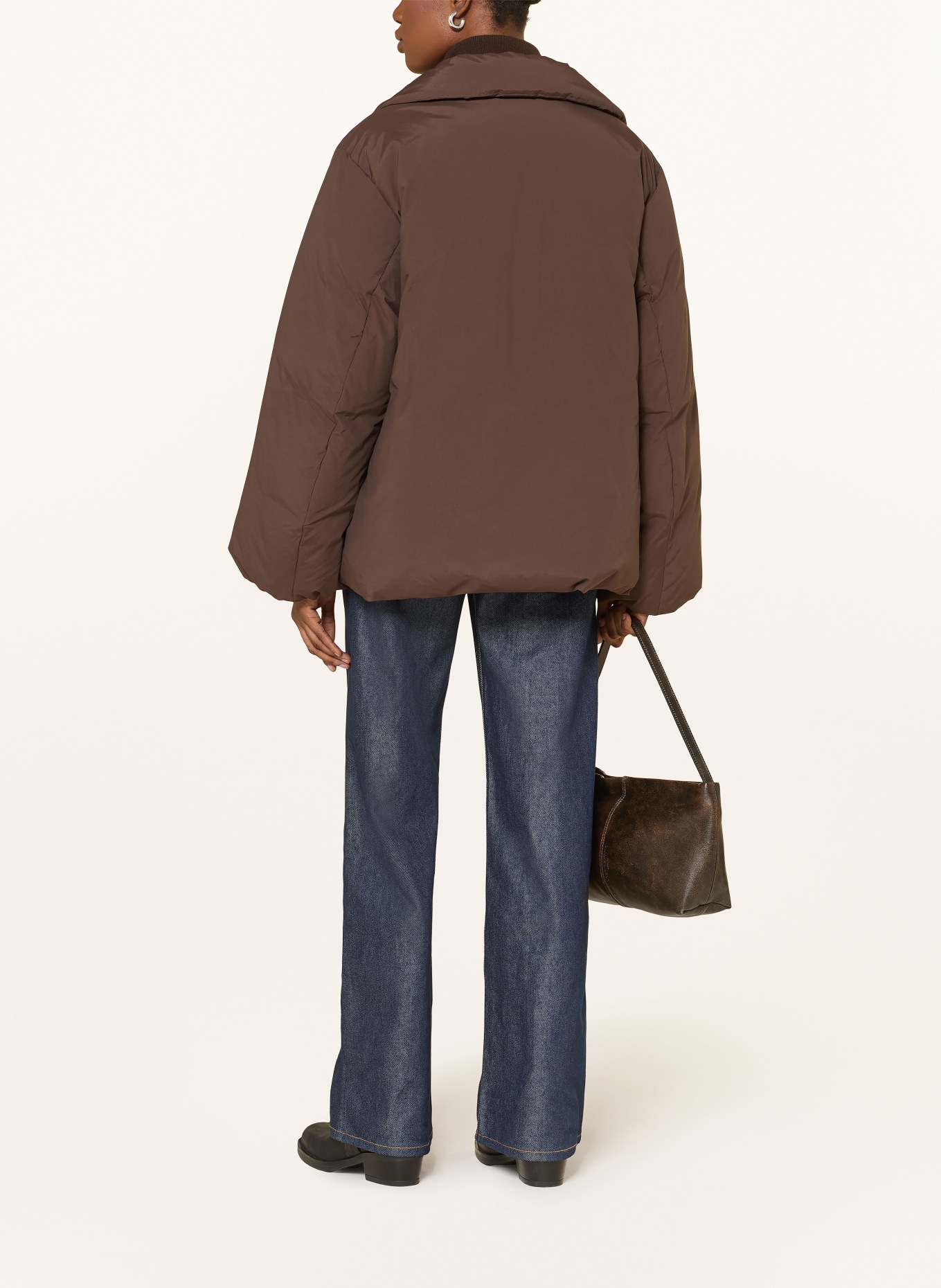 ARKET Daunenjacke KENDICE: DUNKELBRAUN
