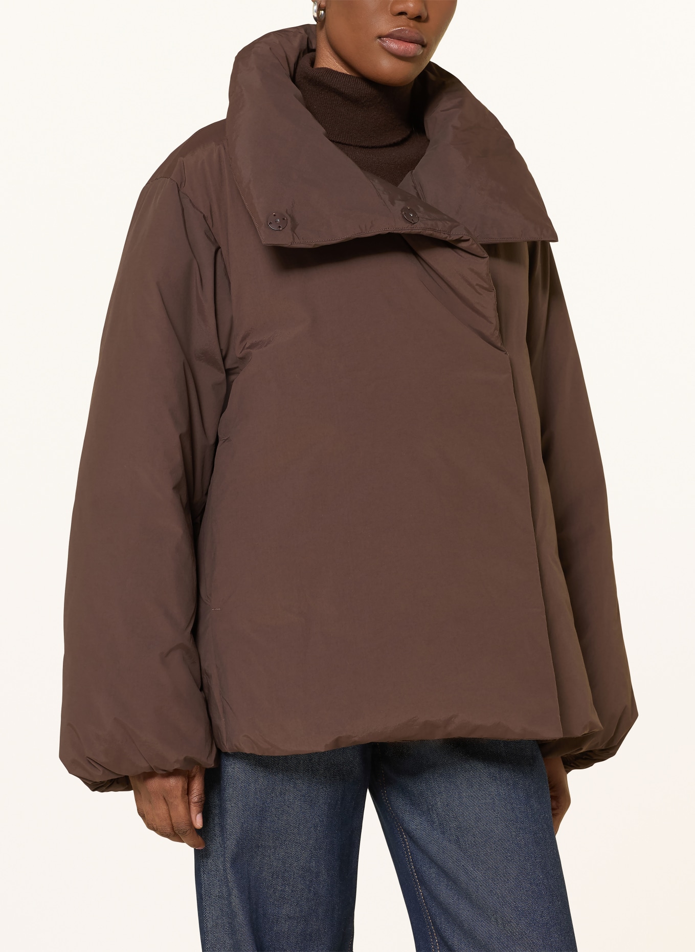 ARKET Daunenjacke KENDICE: DUNKELBRAUN