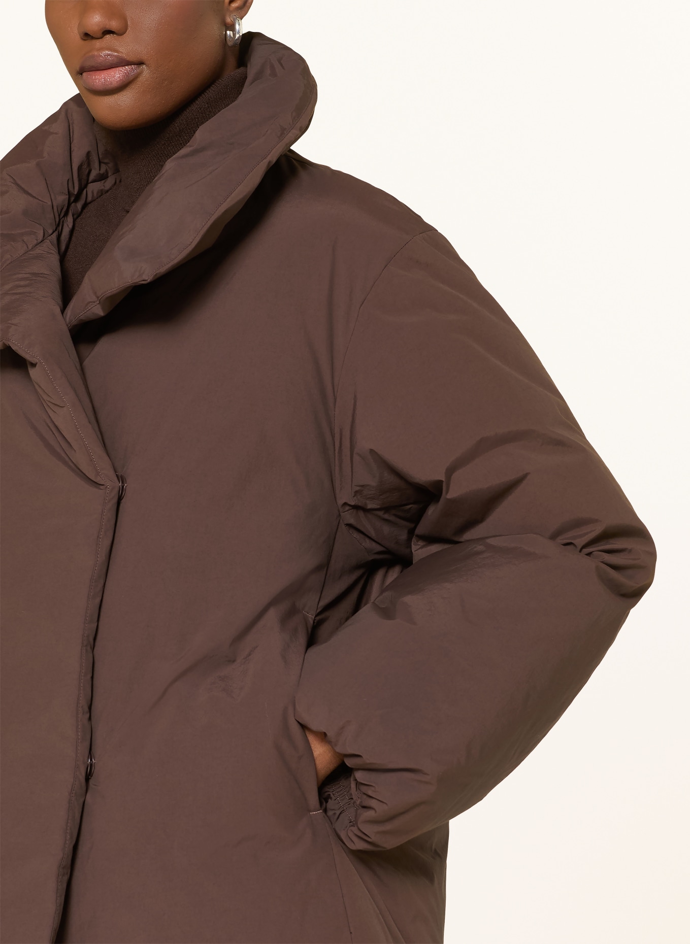 ARKET Daunenjacke KENDICE: DUNKELBRAUN