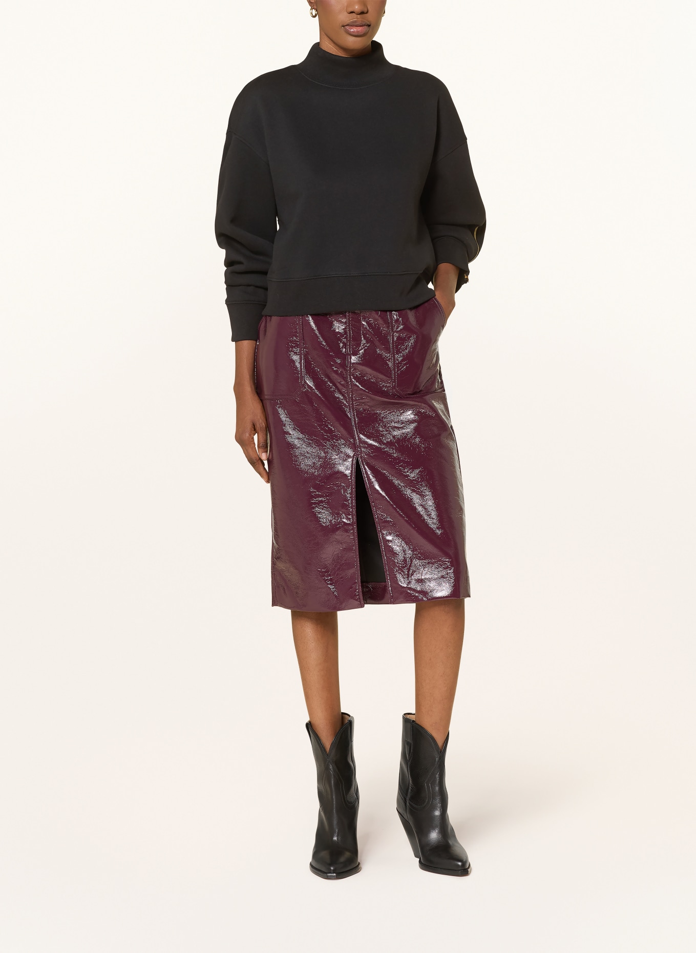 ba&sh Sweatshirt DAKY: SCHWARZ