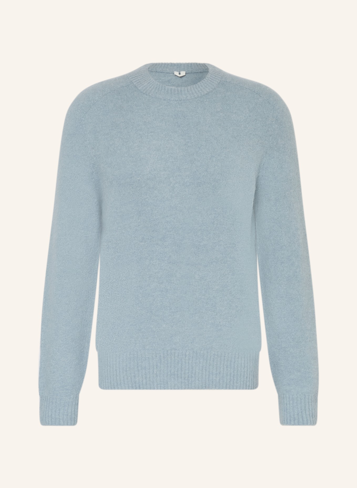 ARKET SEBALDUS sweater with alpaca: BLUE GRAY