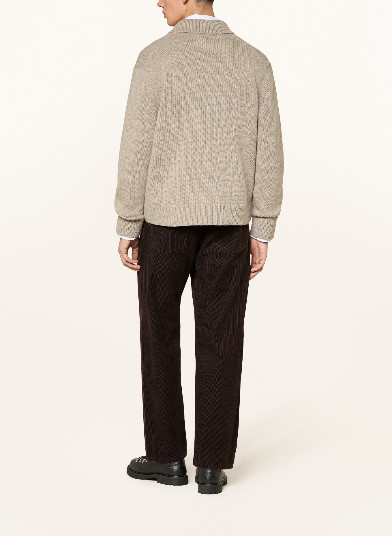 ARKET Strickjacke SCARSDALE: BEIGE