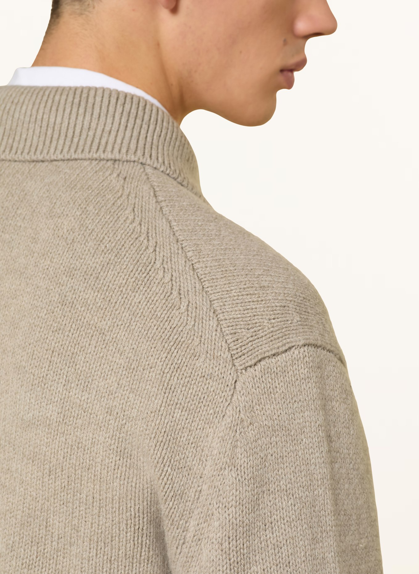 ARKET Strickjacke SCARSDALE: BEIGE