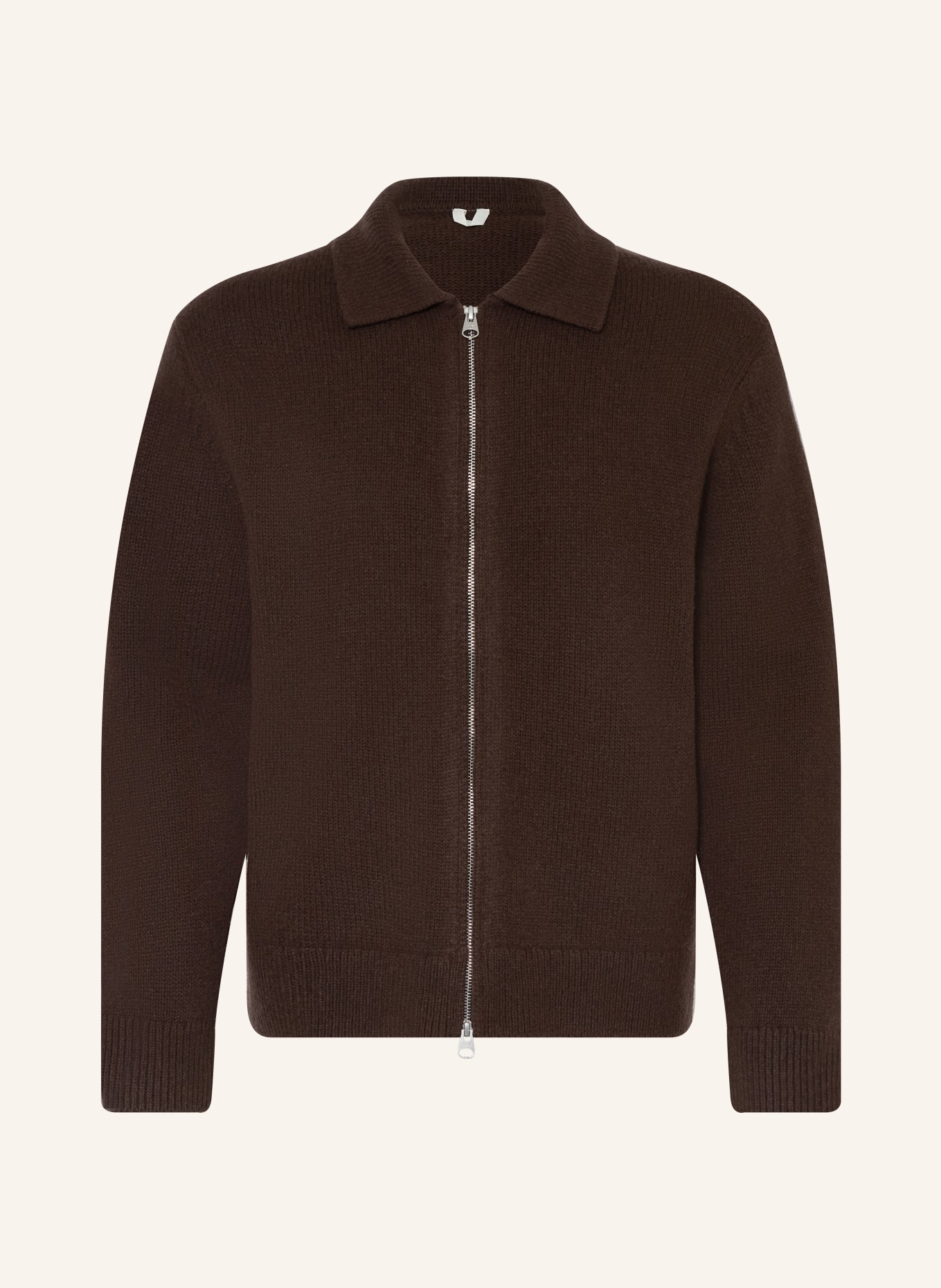 ARKET Strickjacke SCARSDALE: DUNKELBRAUN