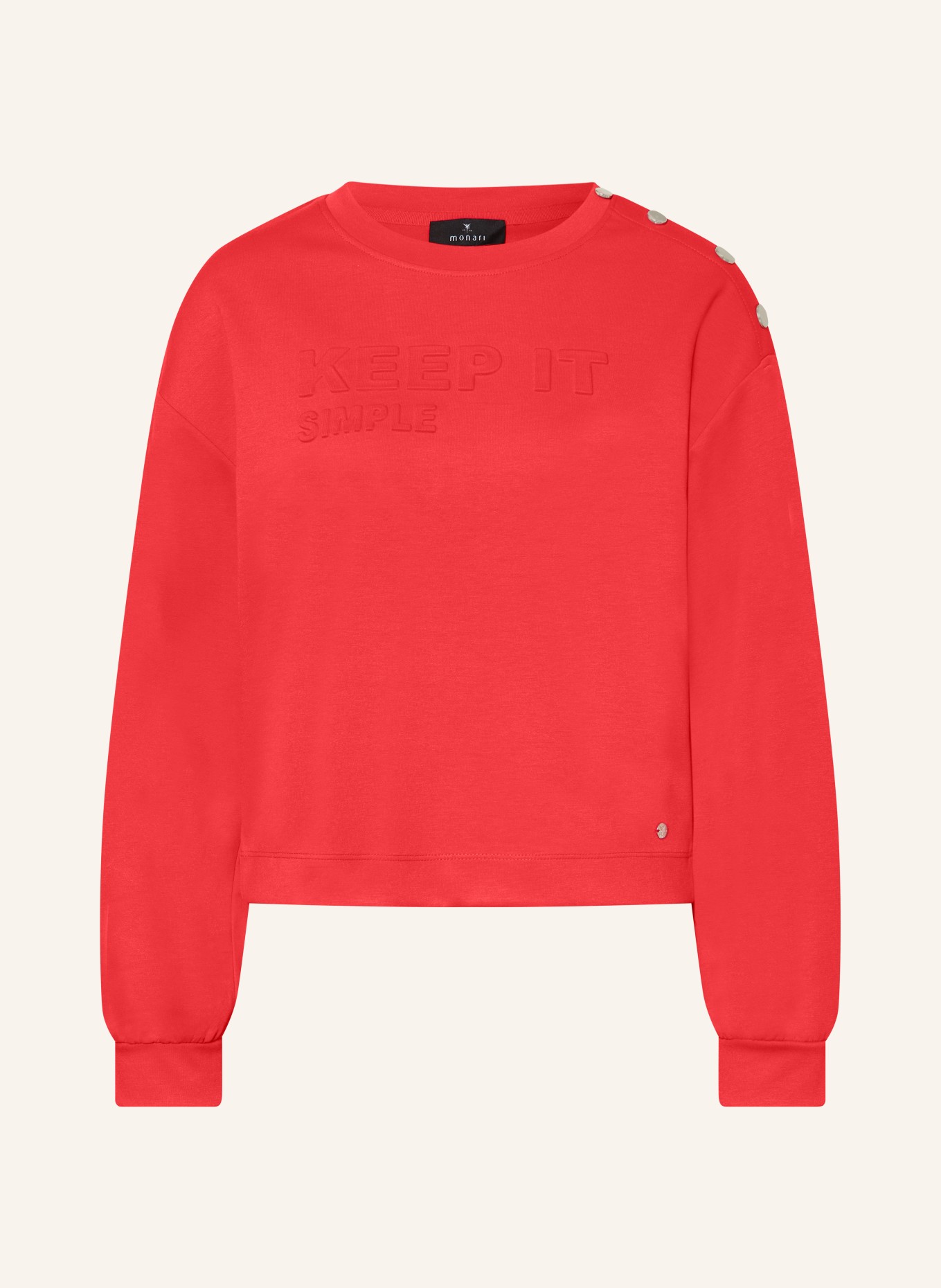 monari sweatshirt: RED