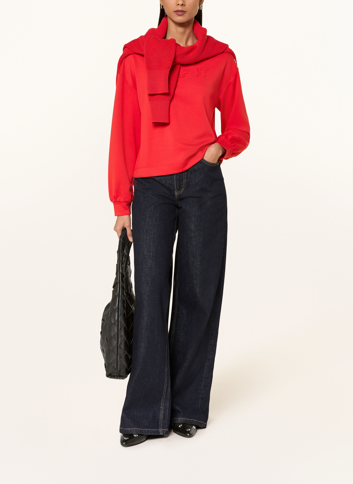 monari sweatshirt: RED