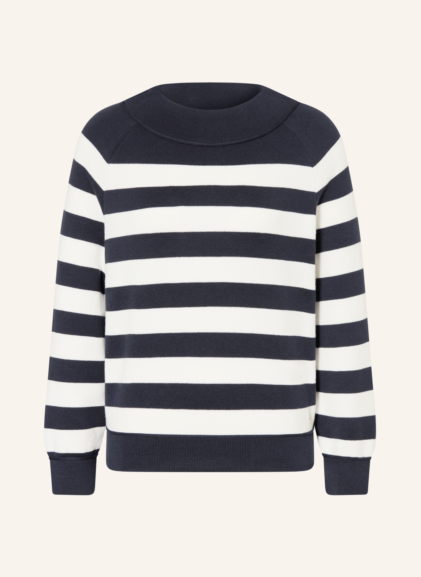 monari Pullover: DUNKELBLAU / WEISS