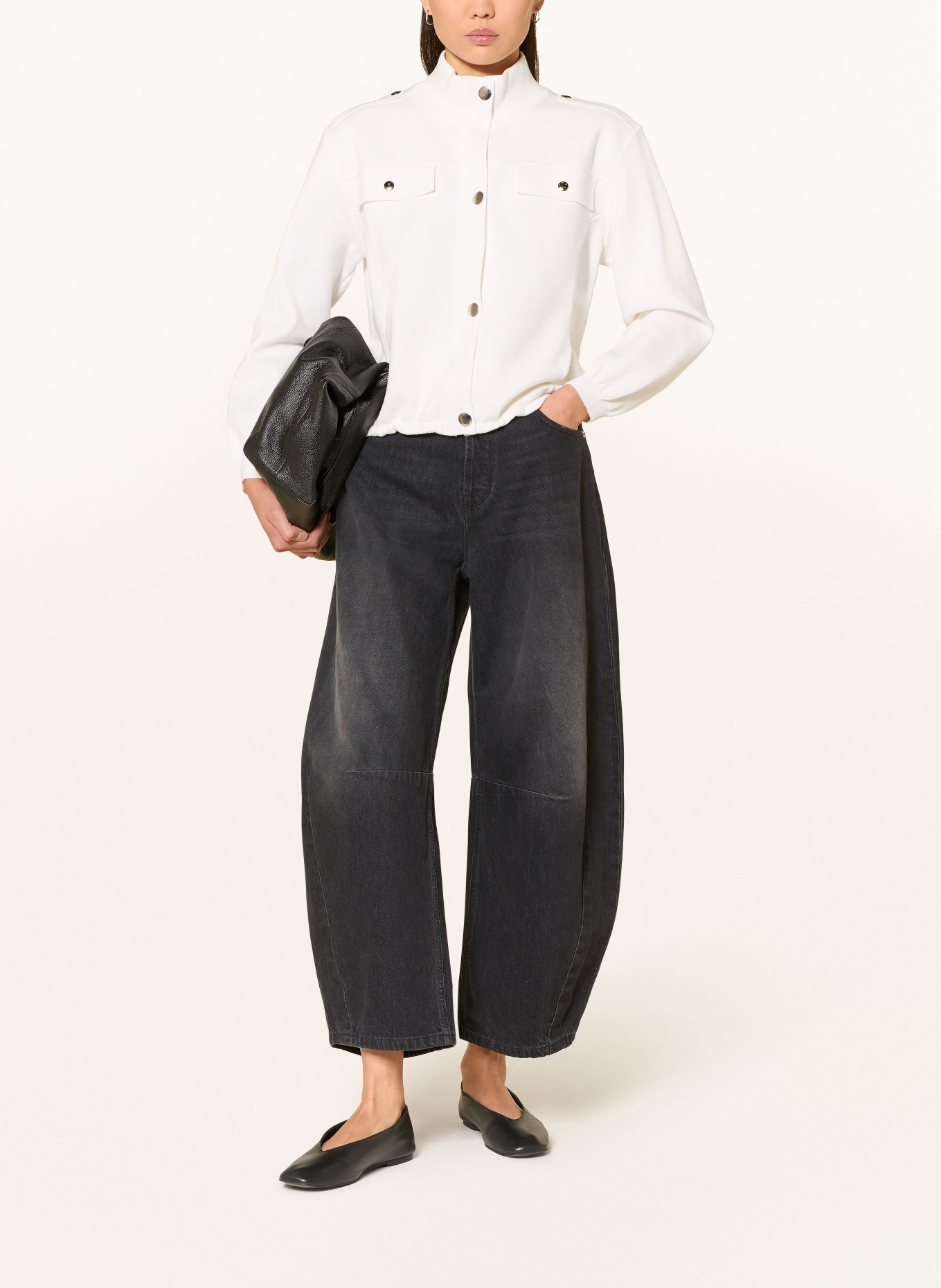 monari Strickjacke: WEISS