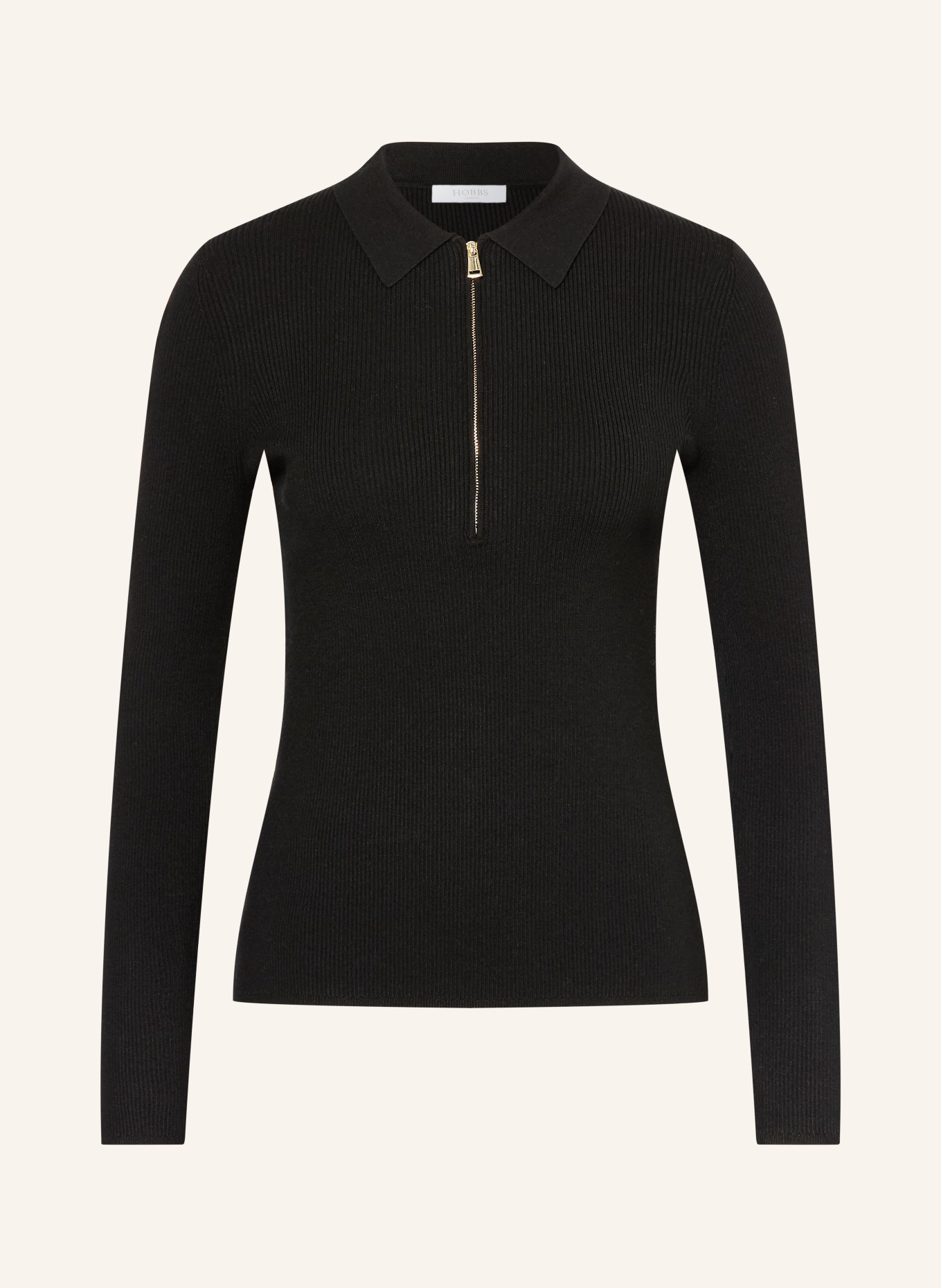 HOBBS Dlouhé rukávy DARCIE: ČERNÁ