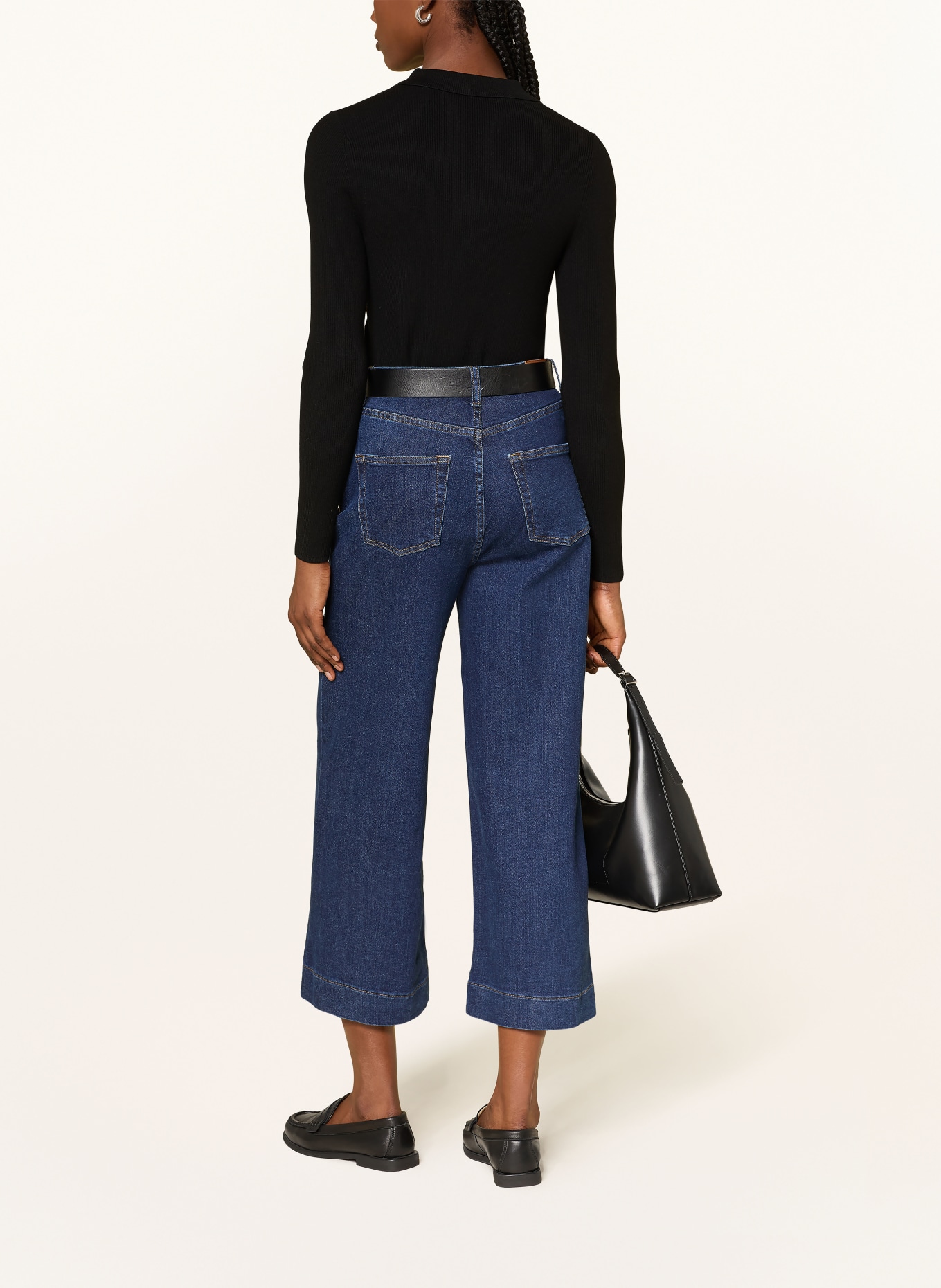 HOBBS Dlouhé rukávy DARCIE: ČERNÁ