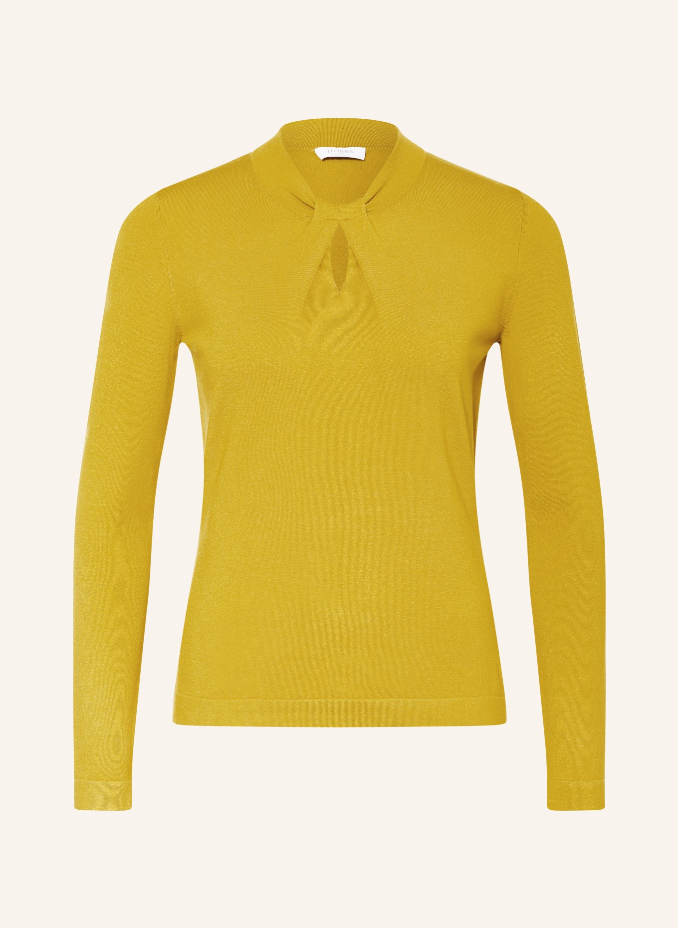 HOBBS EFFIE sweater: DARK YELLOW