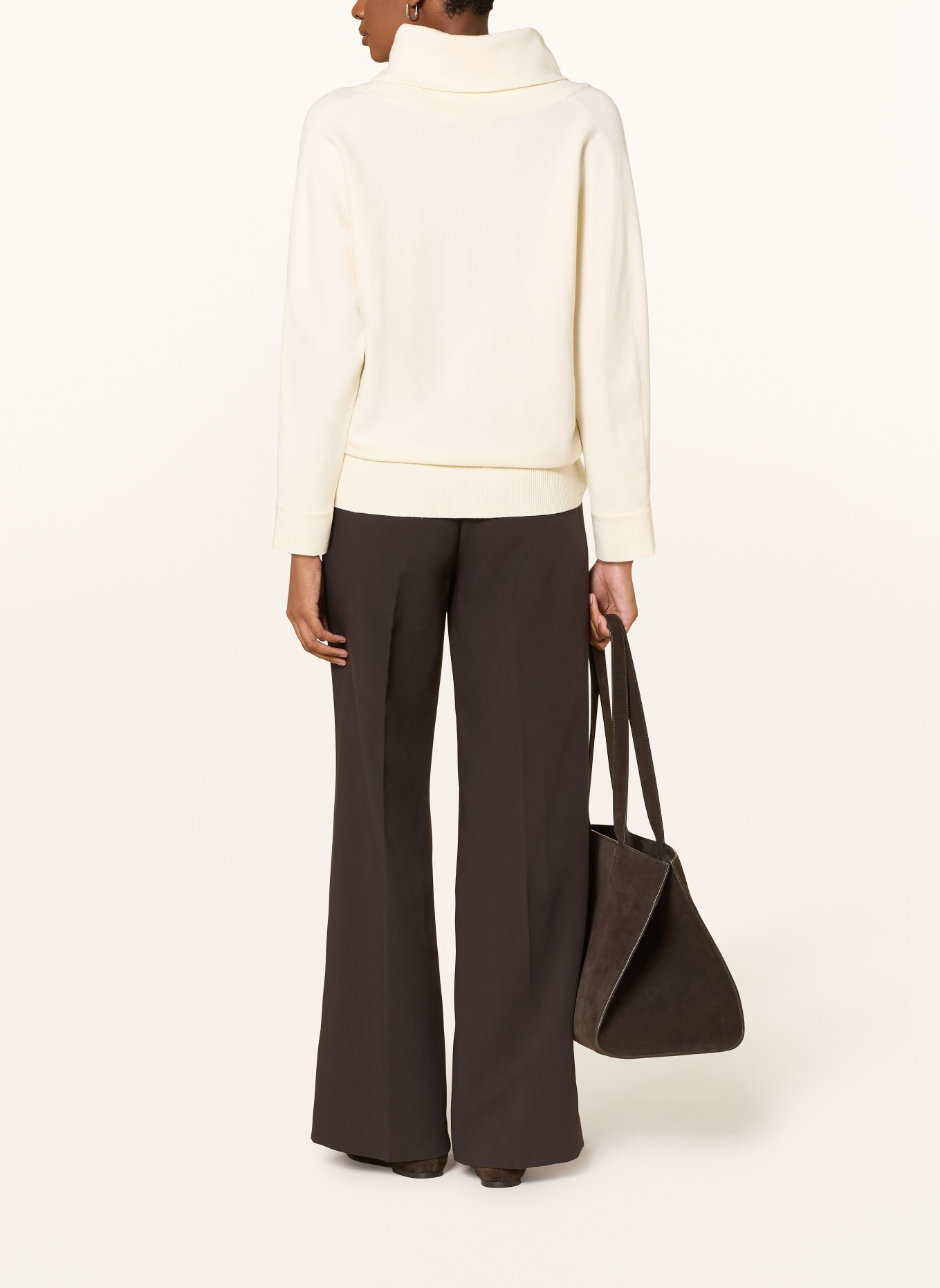 Phase Eight Sweter z golfem ROSALIE: ECRU