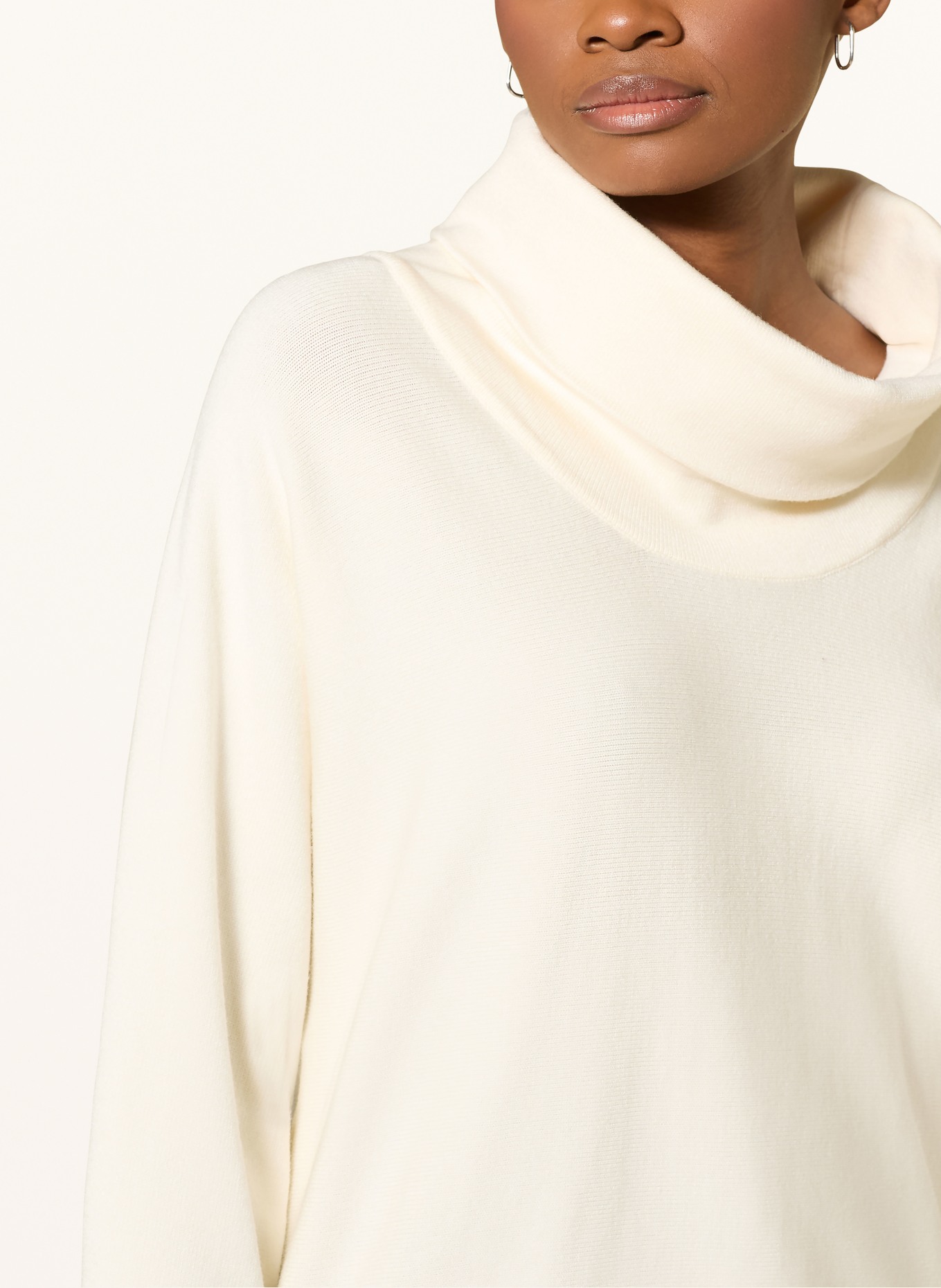 Phase Eight Sweter z golfem ROSALIE: ECRU