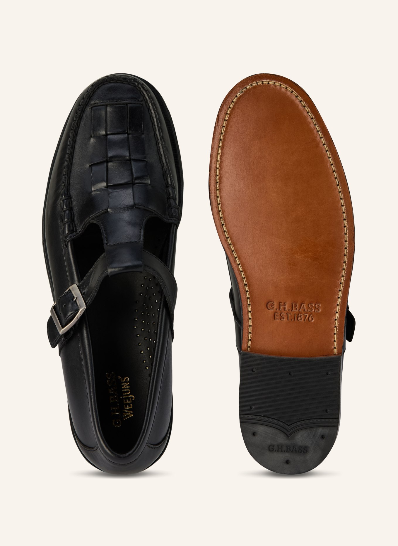 G.H.Bass Loafer WEEJUN: SCHWARZ