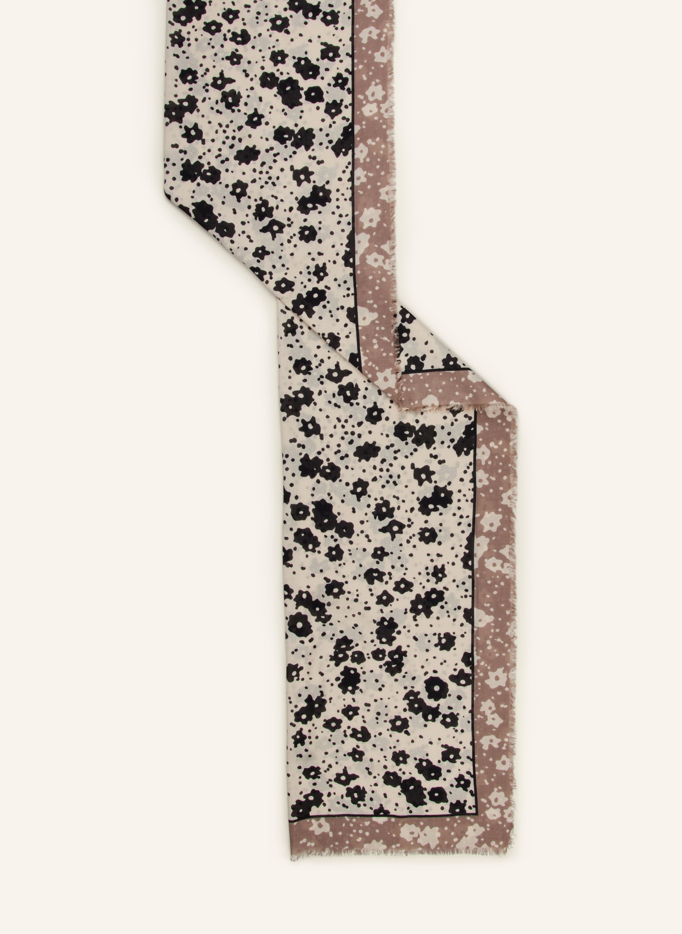 Marc O'Polo Schal: BEIGE / TAUPE / SCHWARZ