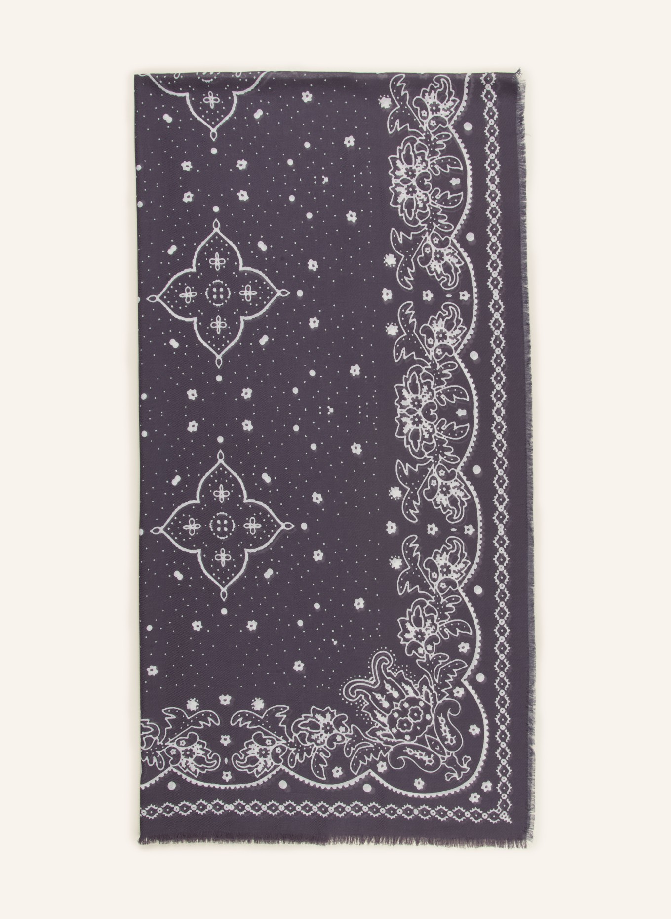 Marc O'Polo scarf: DARK GRAY / LIGHT GRAY