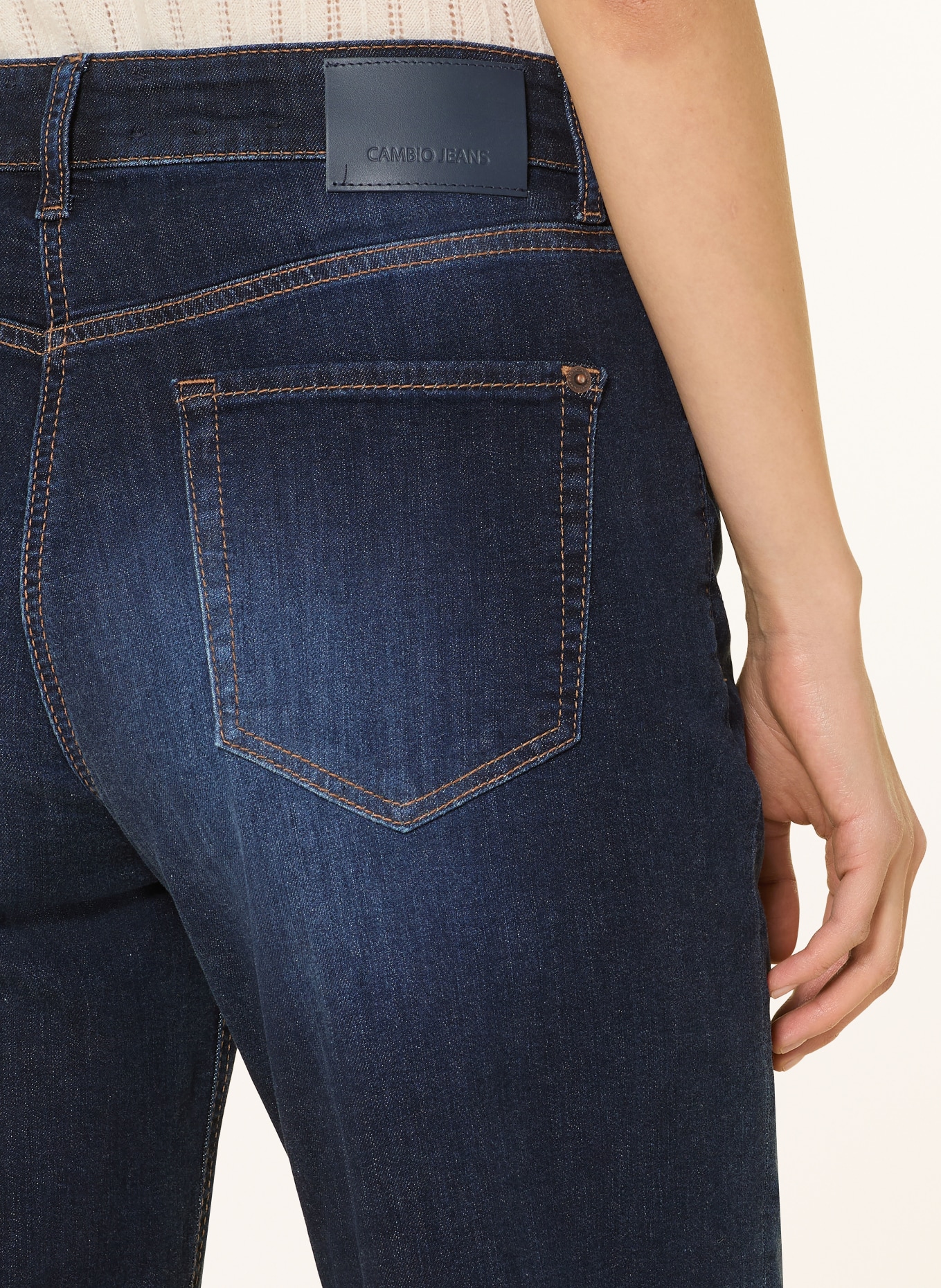 CAMBIO Barrel Jeans ELIN: 5103 dark used wash