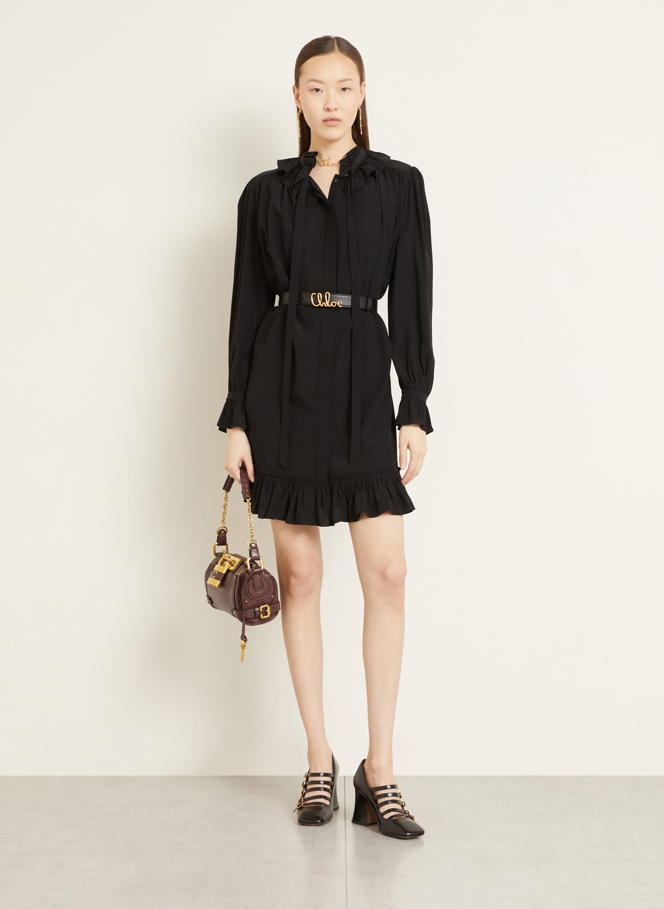 Chloé Torba na ramię PADDINGTON SMALL: Crafty Brown