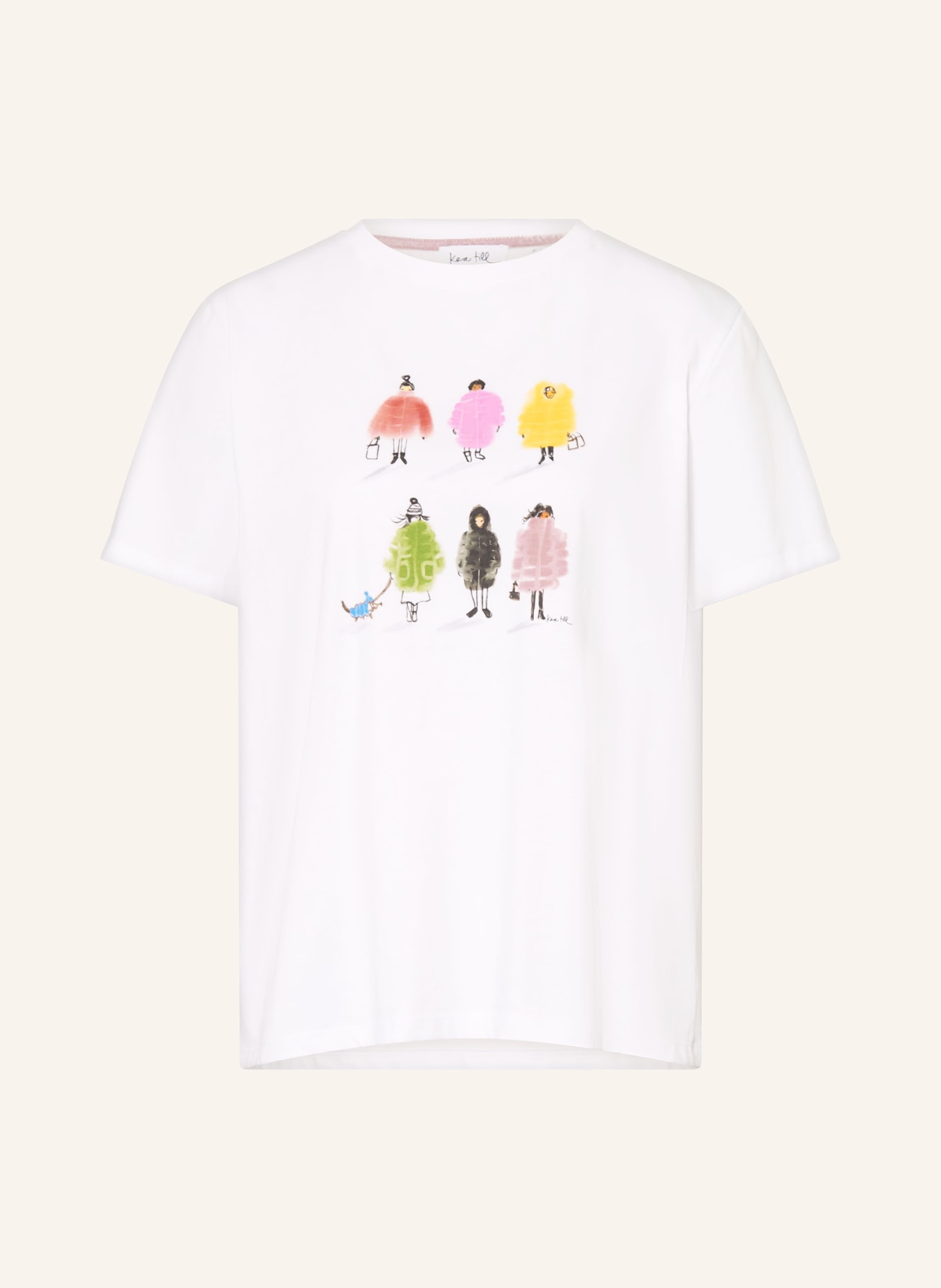 kera till T-shirt: WHITE