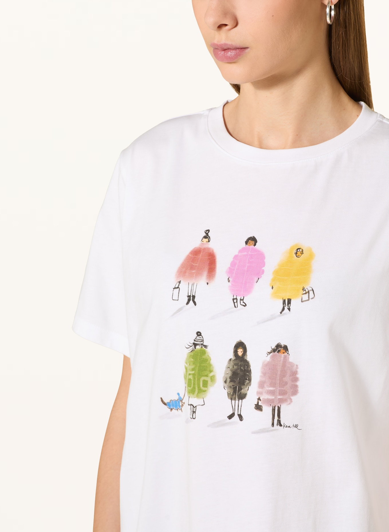 kera till T-shirt: WHITE