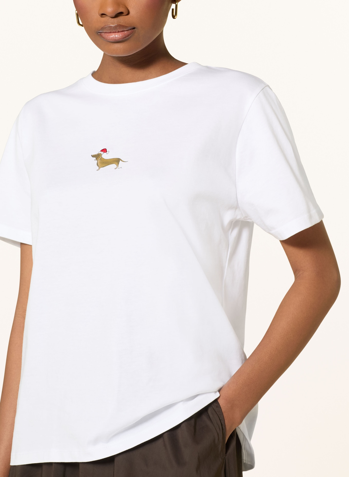 kera till T-shirt: WHITE