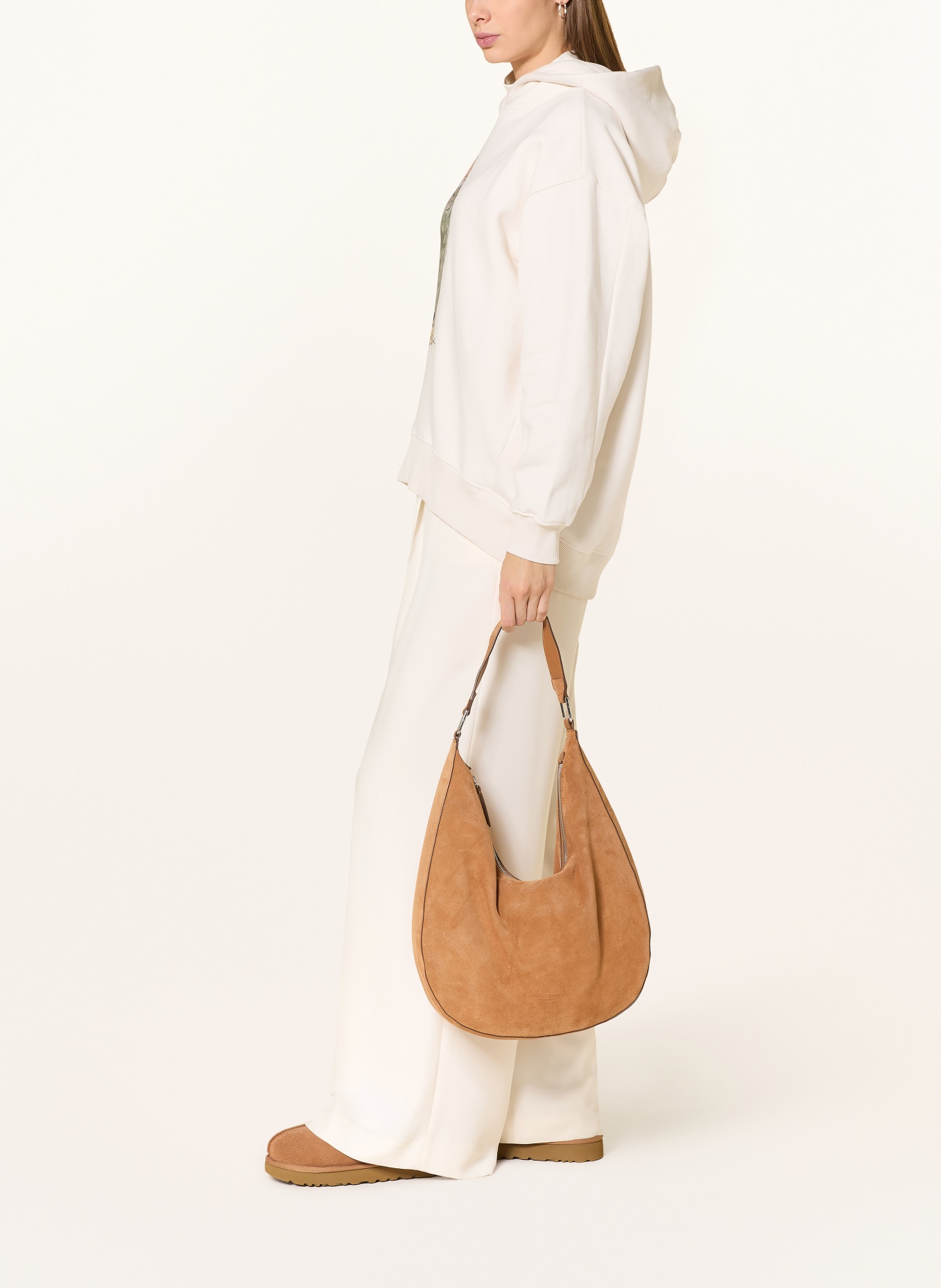 kera till Hoodie WINTER WALK: ECRU