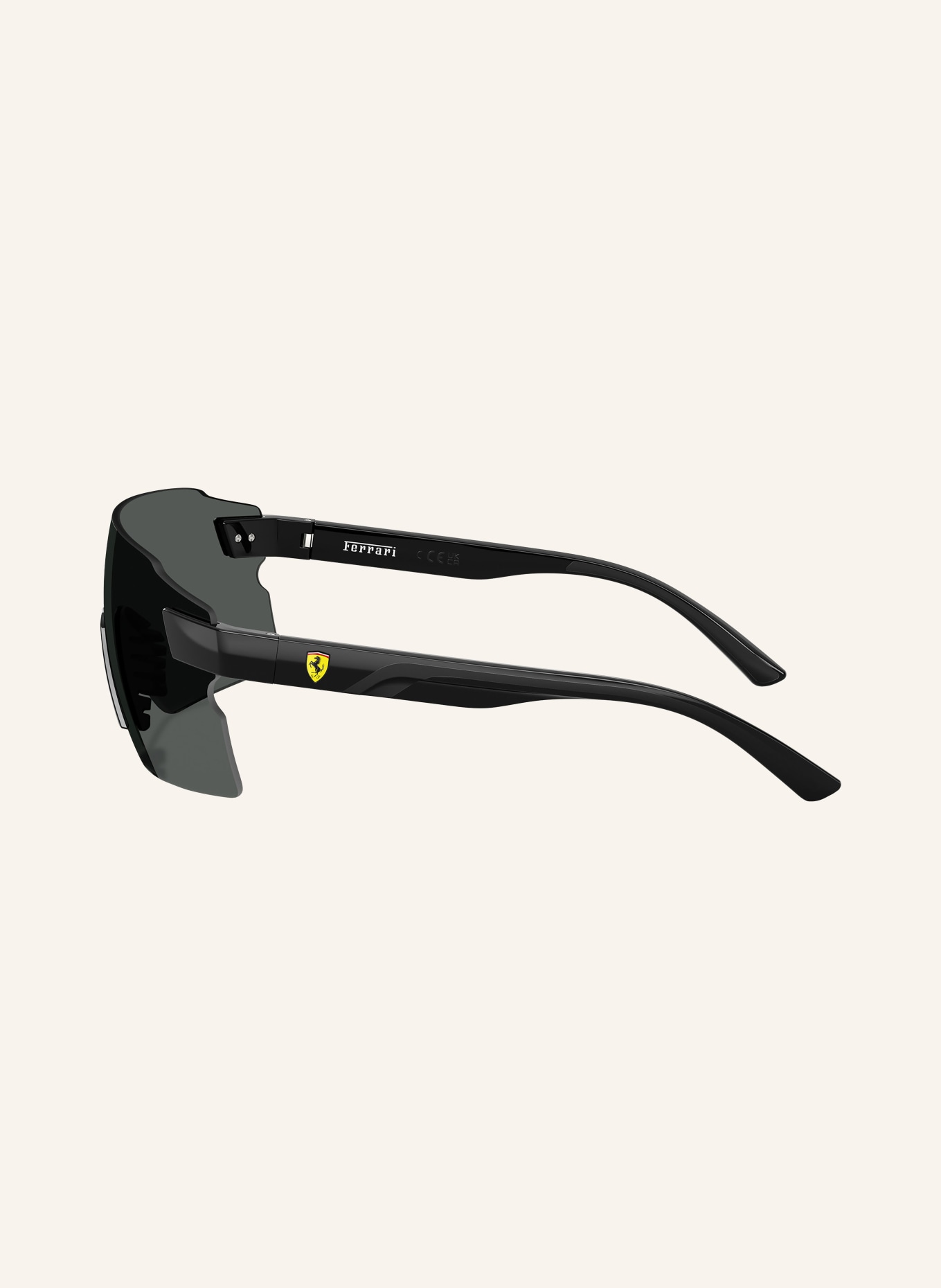 Scuderia Ferrari Sonnenbrille FZ6024U: SCHWARZ/ DUNKELGRAU POLARISIERT