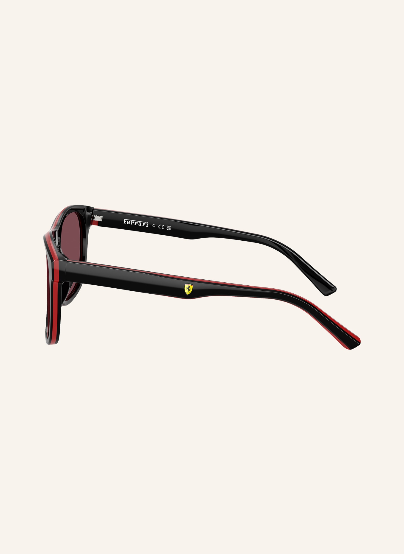 Scuderia Ferrari Okulary przeciwsłoneczne FZ6020U: CZARNY/ CZERWONY
