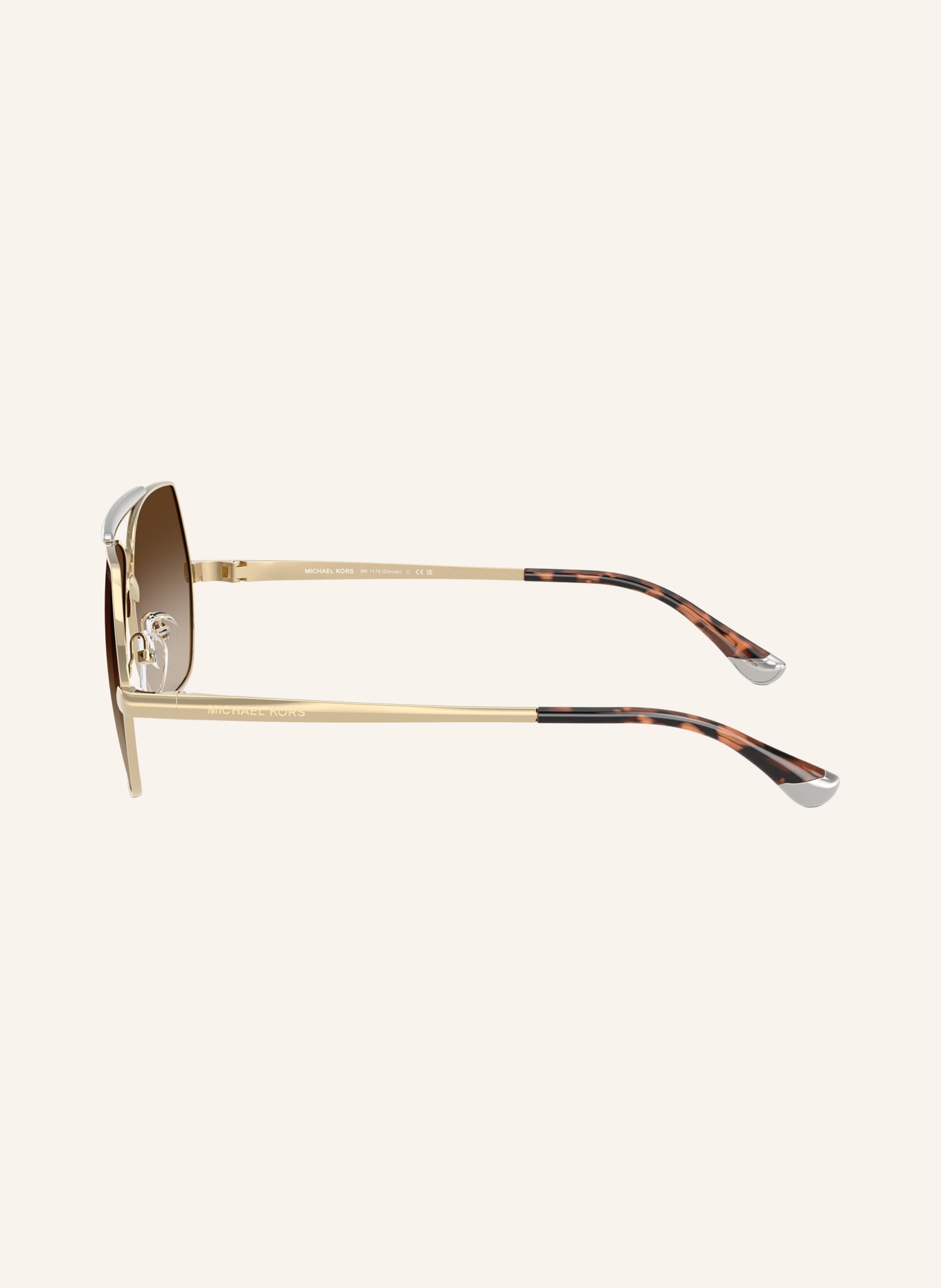 MICHAEL KORS Sunglasses MK1173: GOLD/BROWN GRADIENT