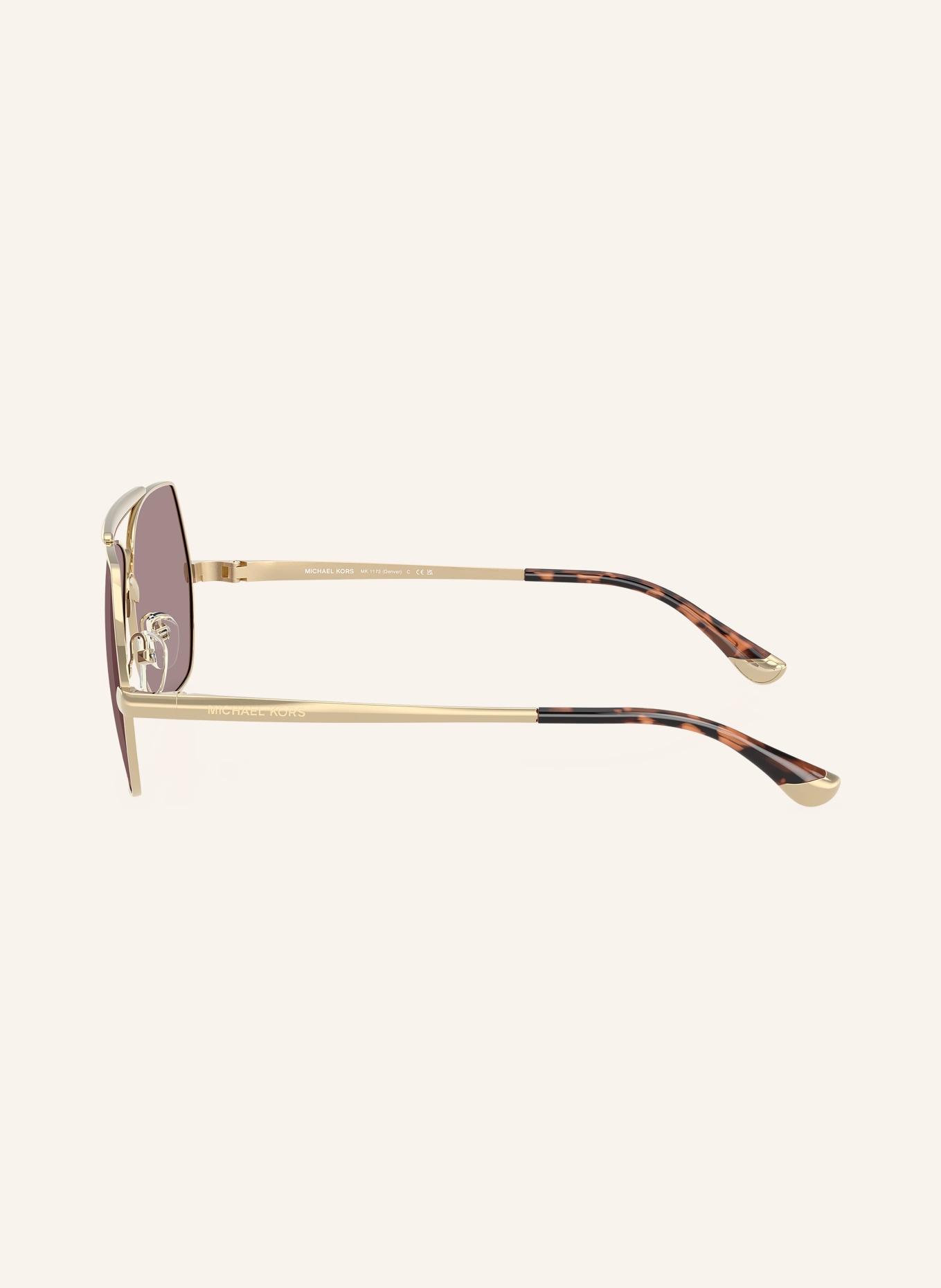 MICHAEL KORS Sunglasses MK1173: GOLD/ PURPLE