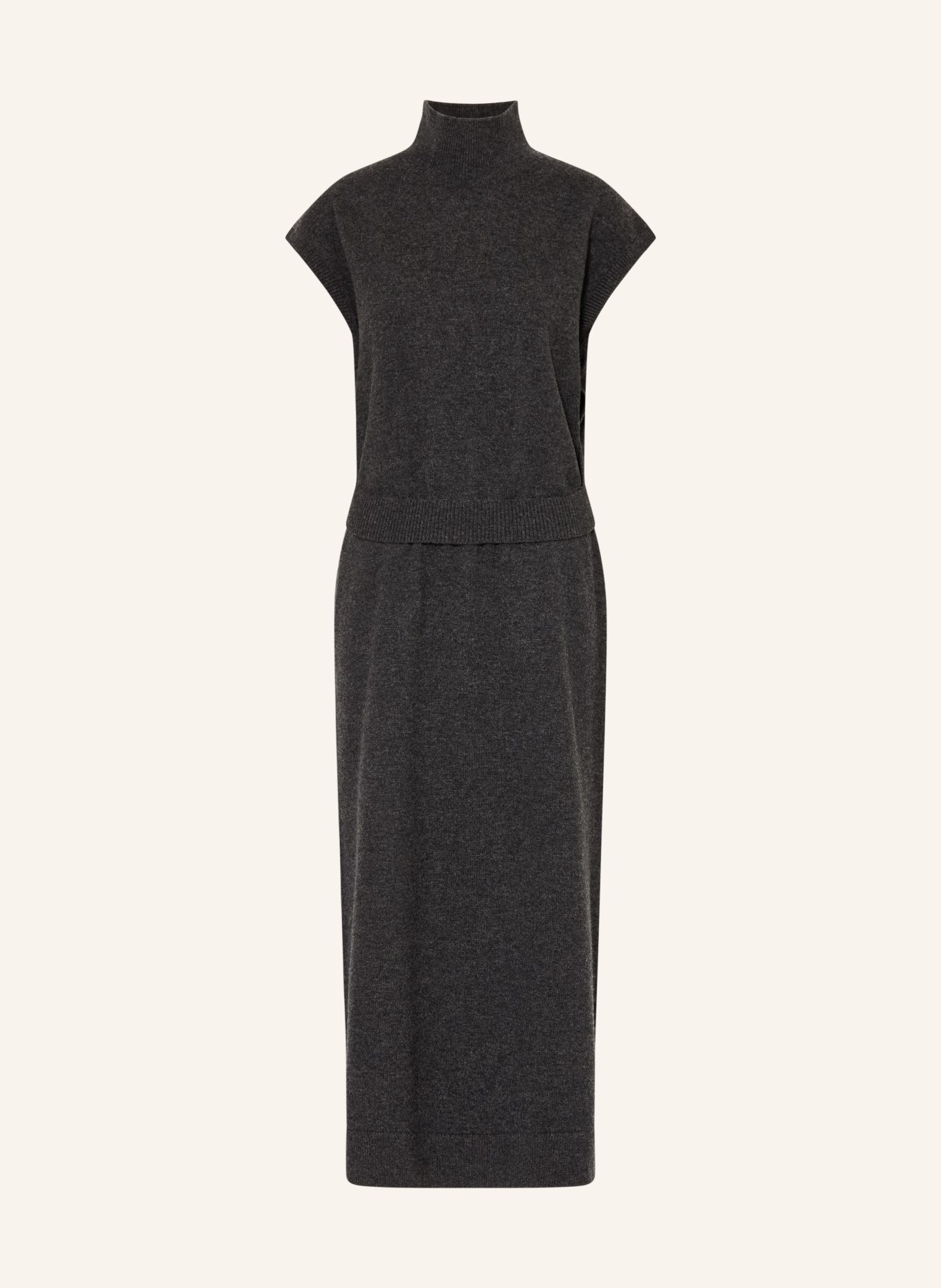 COS Strickkleid: DUNKELGRAU