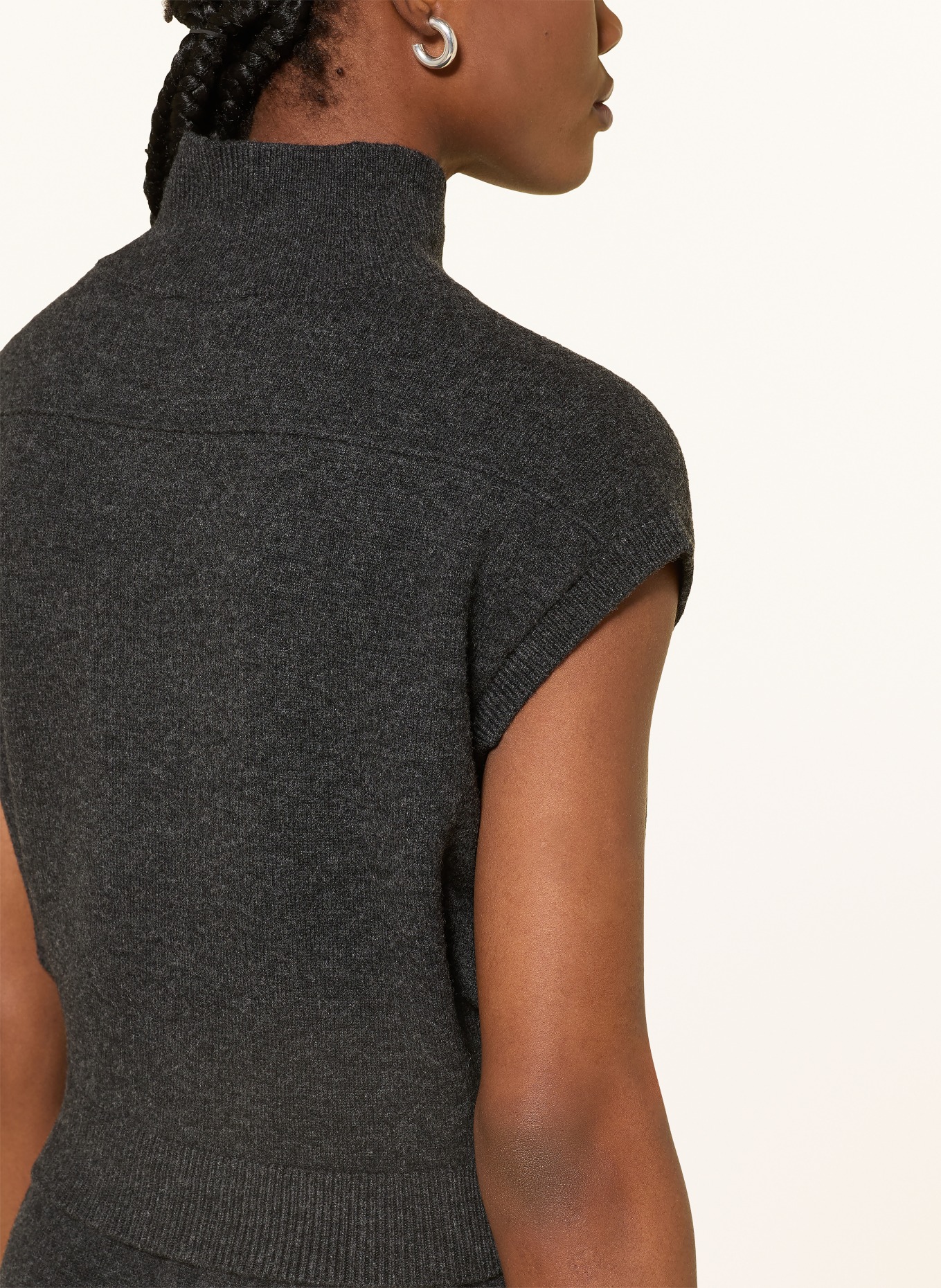 COS Strickkleid: DUNKELGRAU