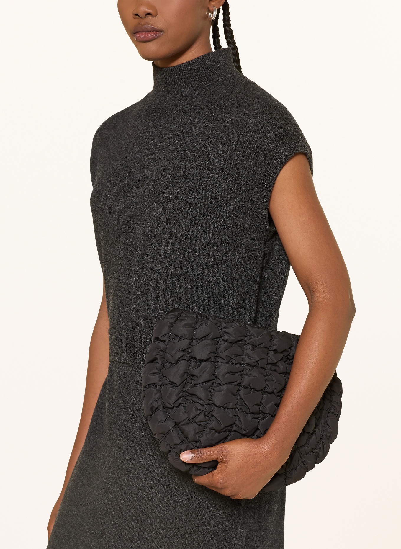 COS Strickkleid: DUNKELGRAU