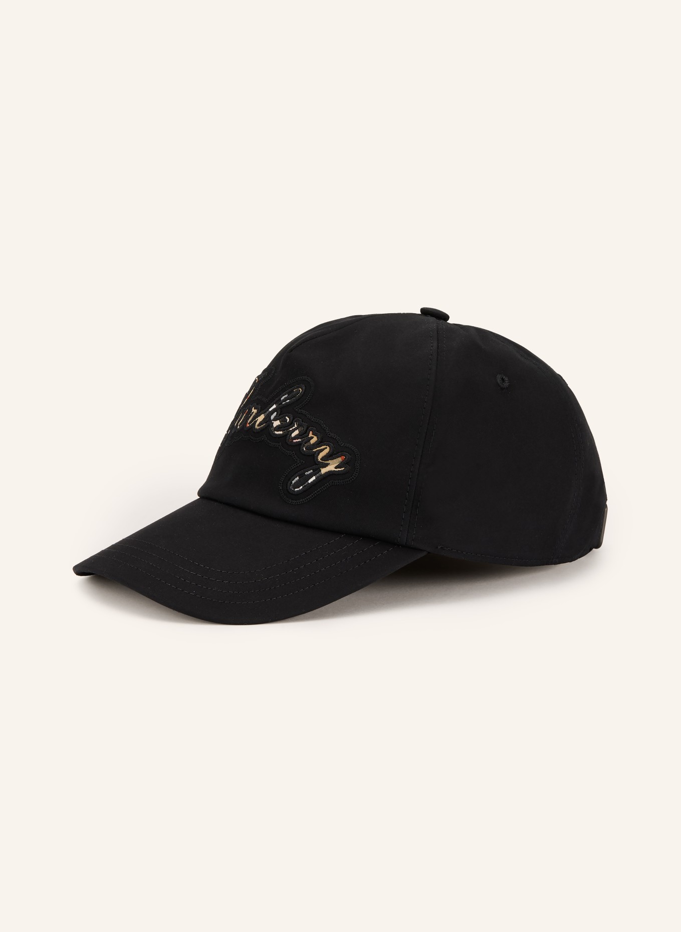 BURBERRY Cap: SCHWARZ