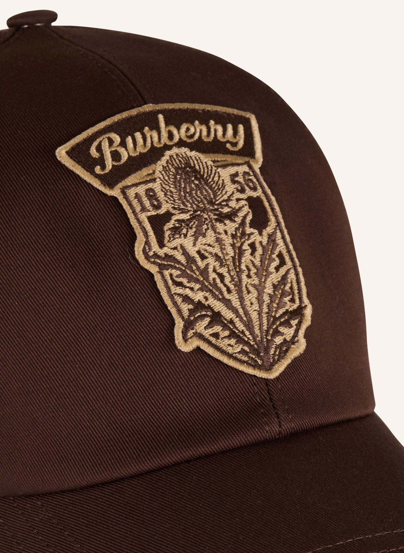 BURBERRY Cap: DUNKELBRAUN