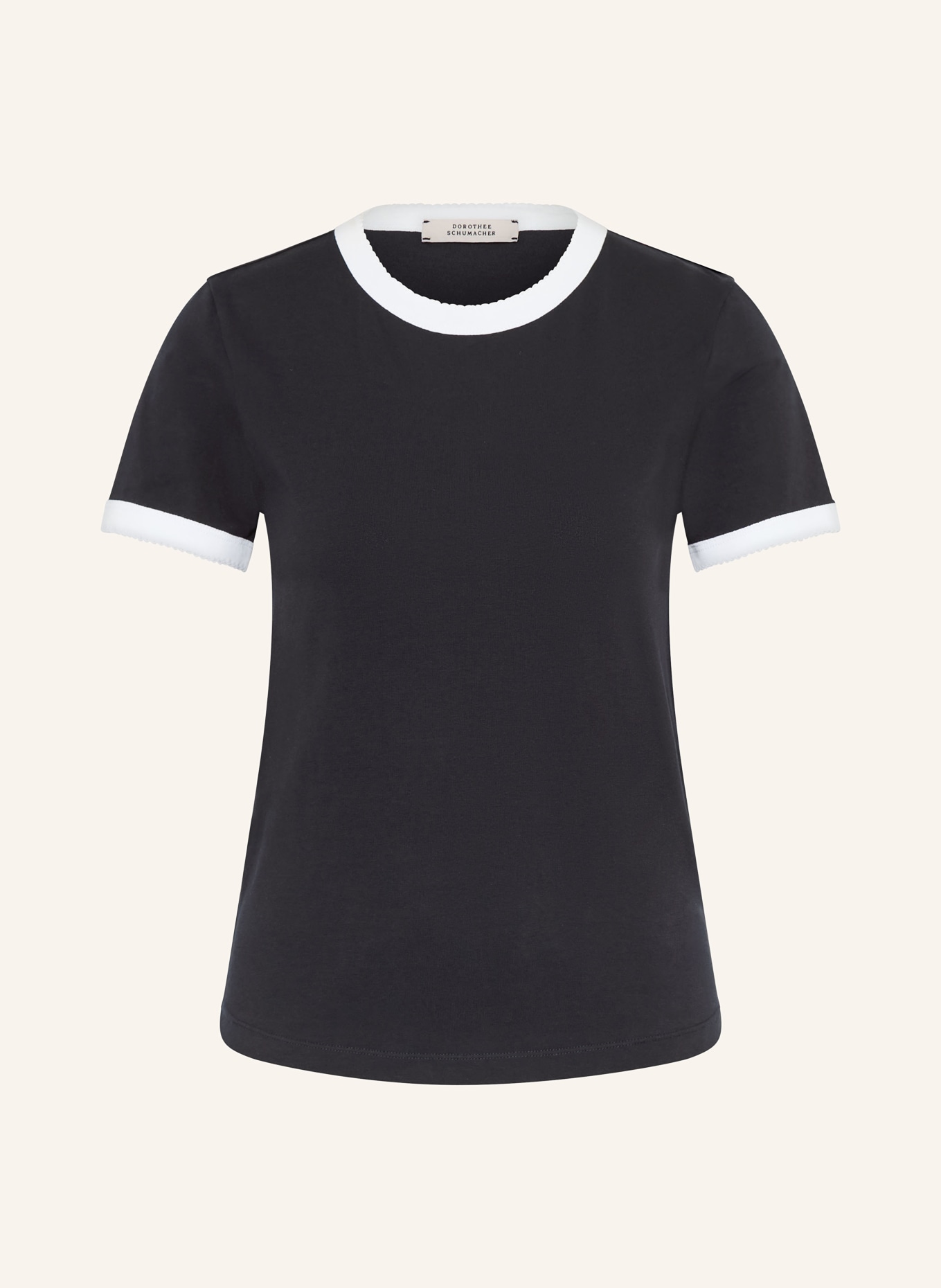 DOROTHEE SCHUMACHER Tričko ALL TIME FAVORITES: TMAVĚ MODRÁ