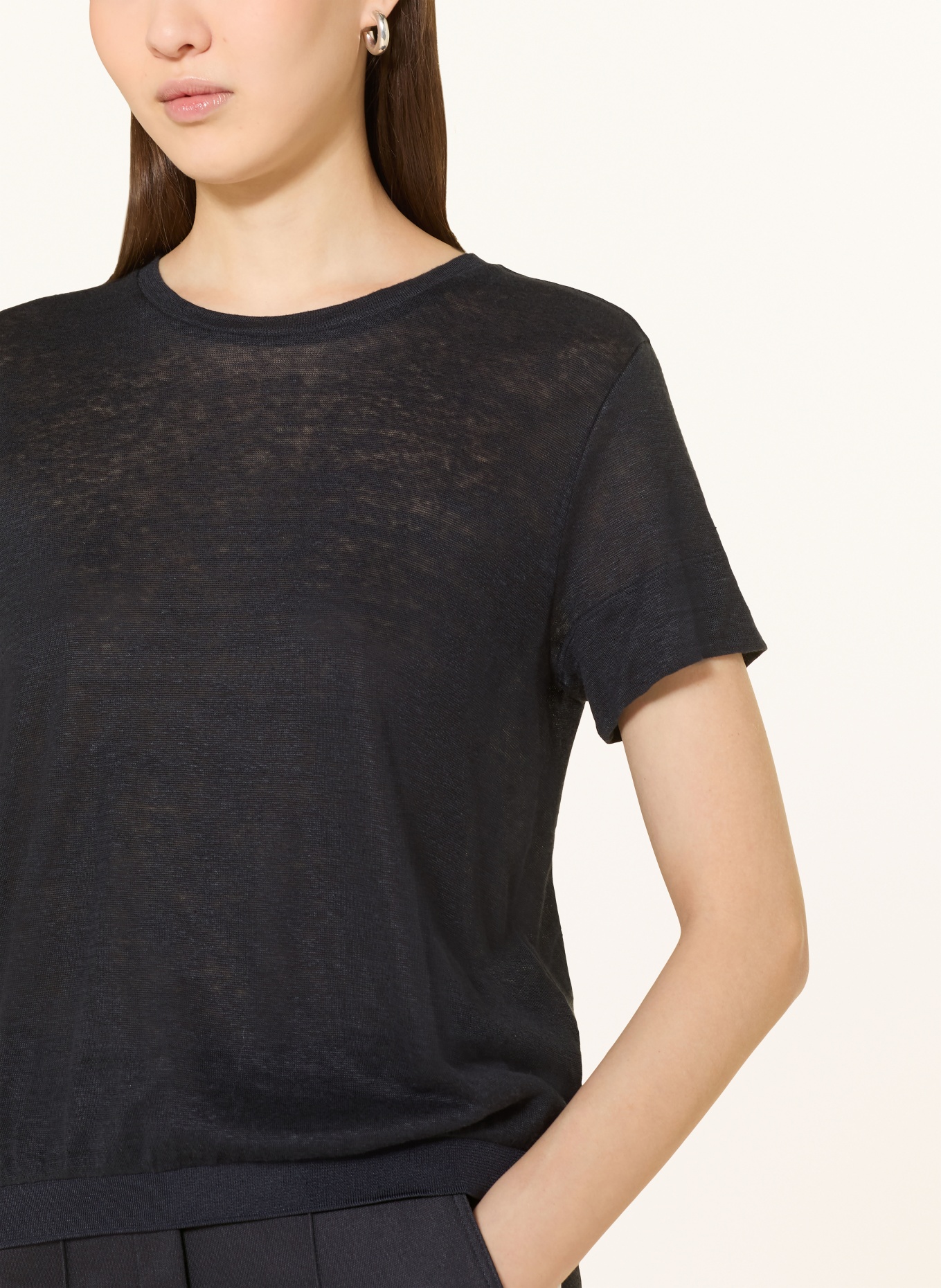 DOROTHEE SCHUMACHER tričko: TMAVĚ MODRÁ