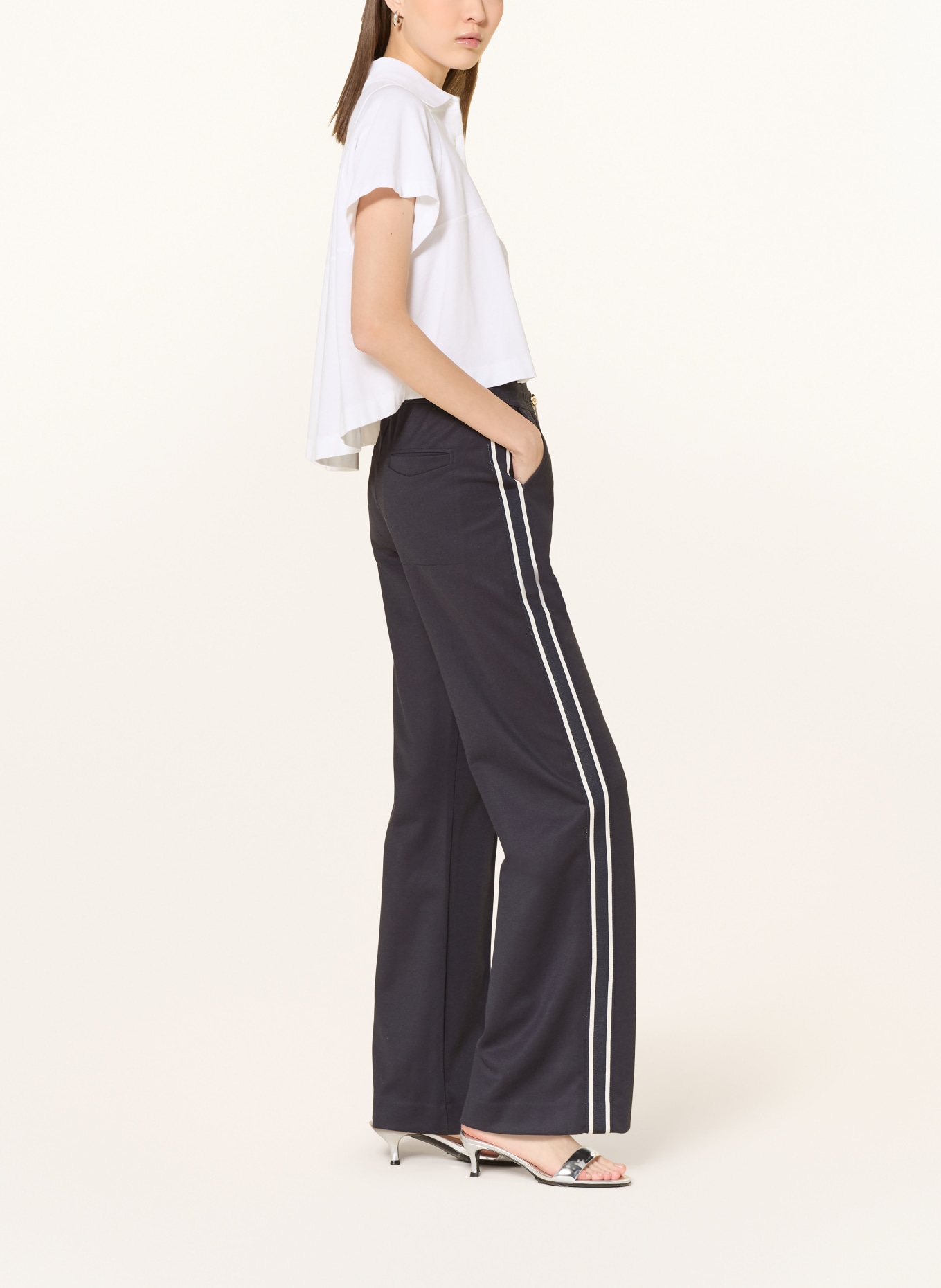 DOROTHEE SCHUMACHER Hose EVERYDAY COOL im Jogging-Stil: DUNKELBLAU