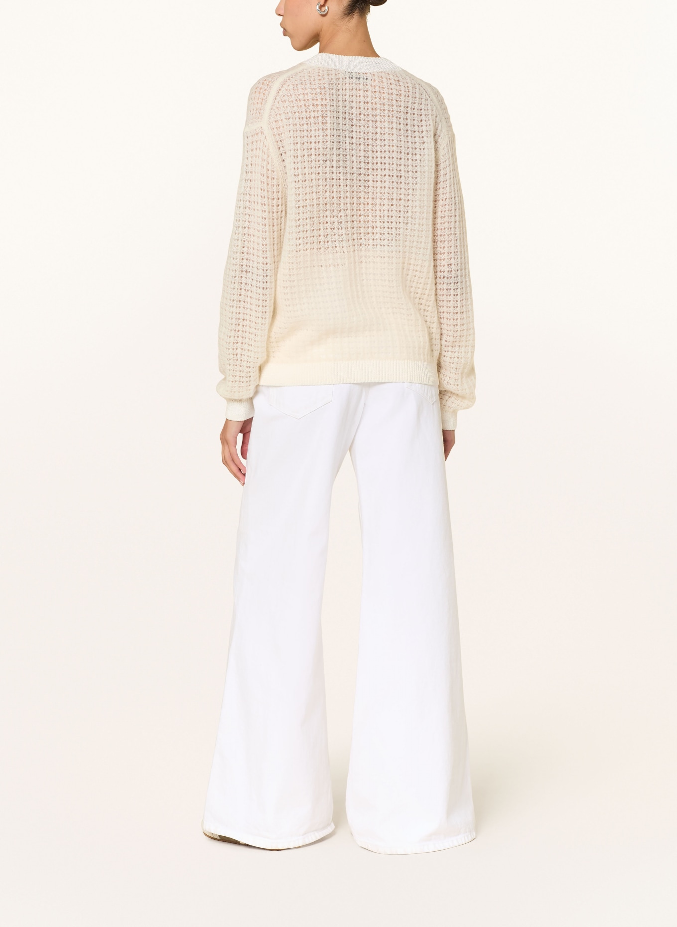 DOROTHEE SCHUMACHER Pullover AIRY SOFTNESS mit Alpaka: ECRU