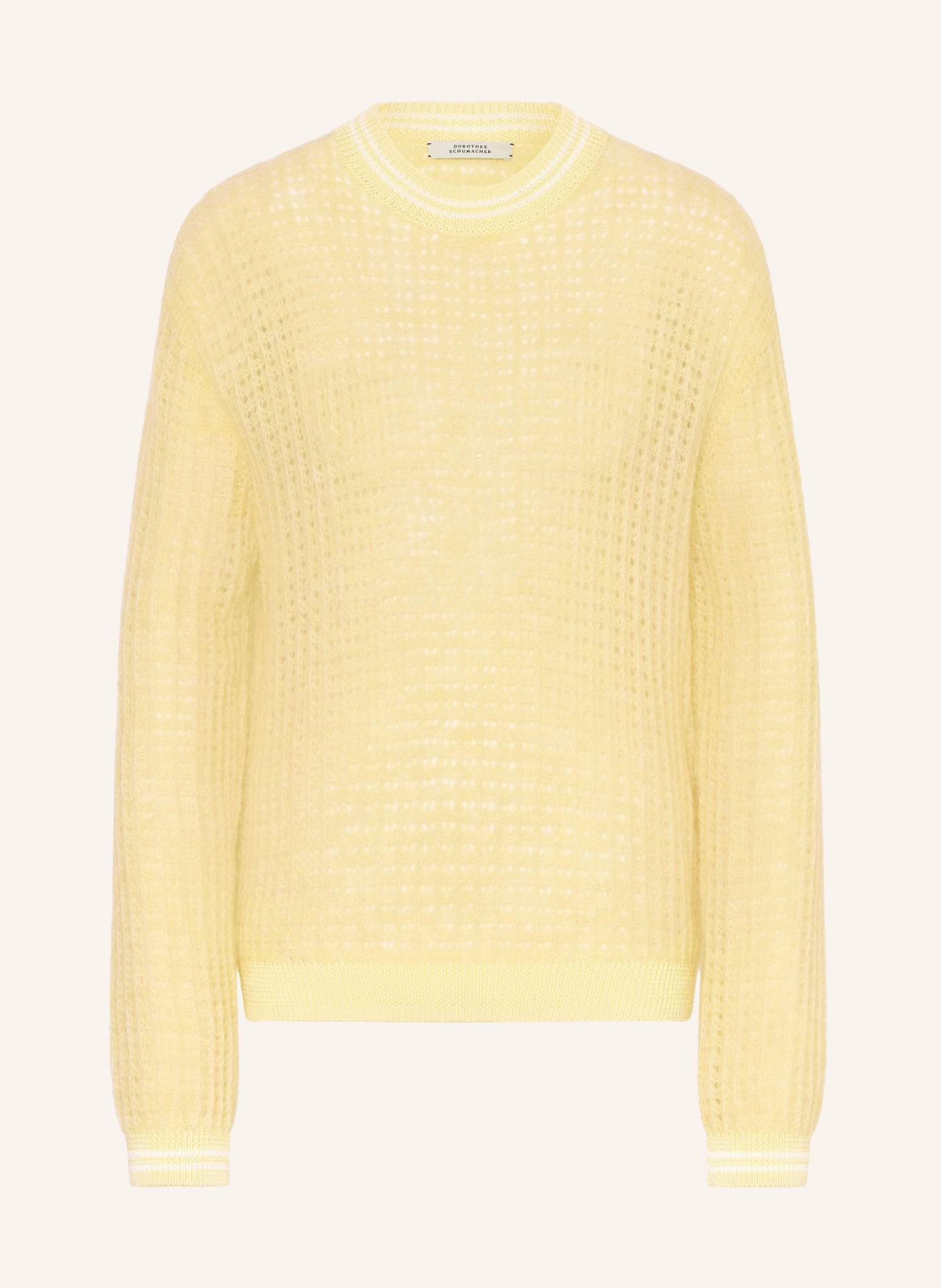 DOROTHEE SCHUMACHER Pullover AIRY SOFTNESS mit Alpaka: GELB
