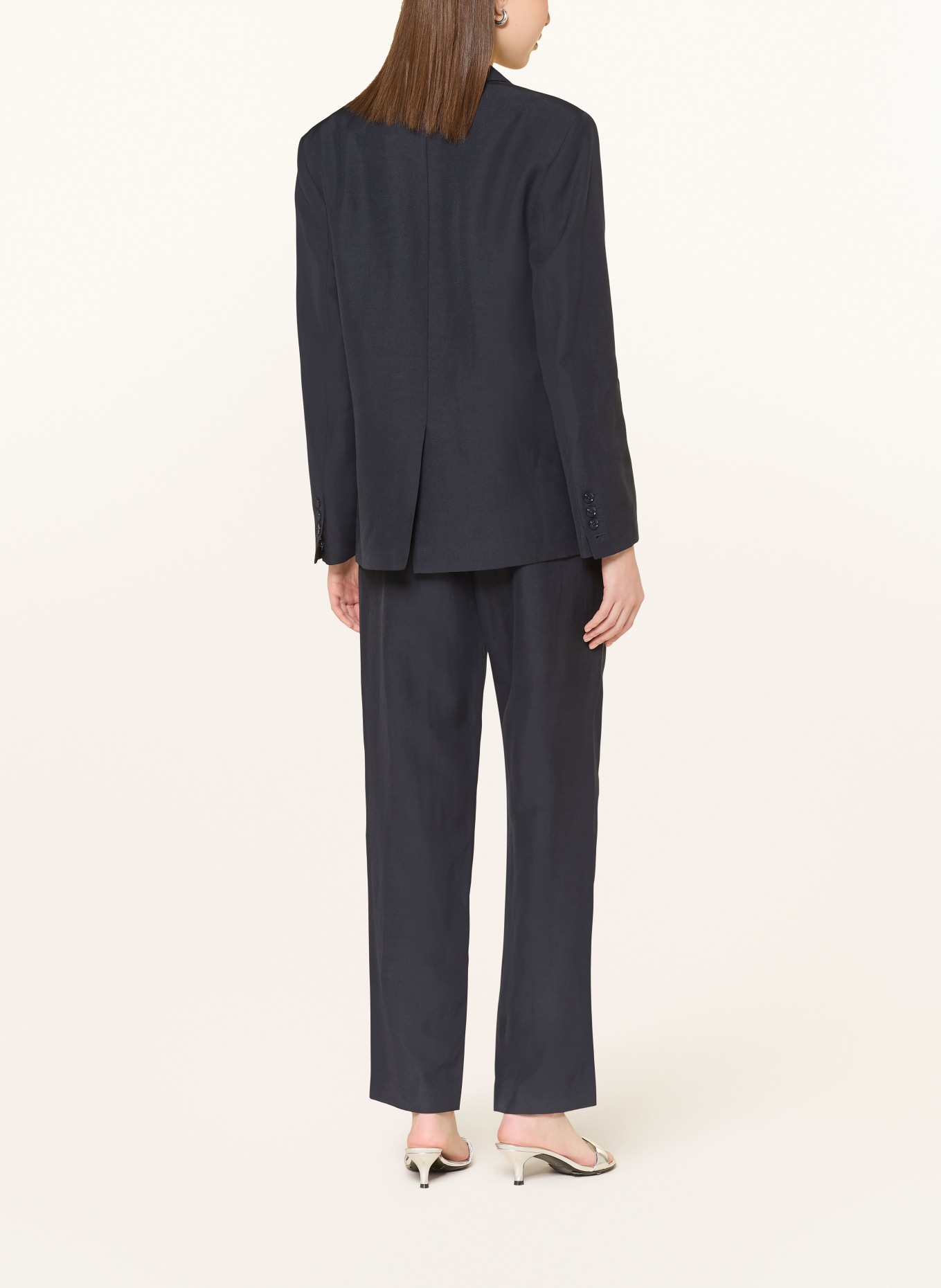 DOROTHEE SCHUMACHER Hose SUMMER CRUISE mit Leinen: DUNKELBLAU