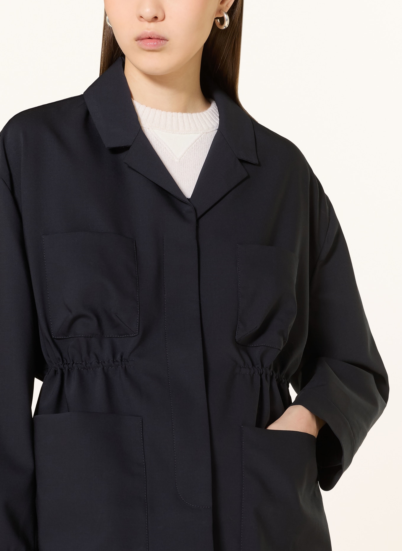 DOROTHEE SCHUMACHER Jacke CASUAL ATTRACTION: DUNKELBLAU