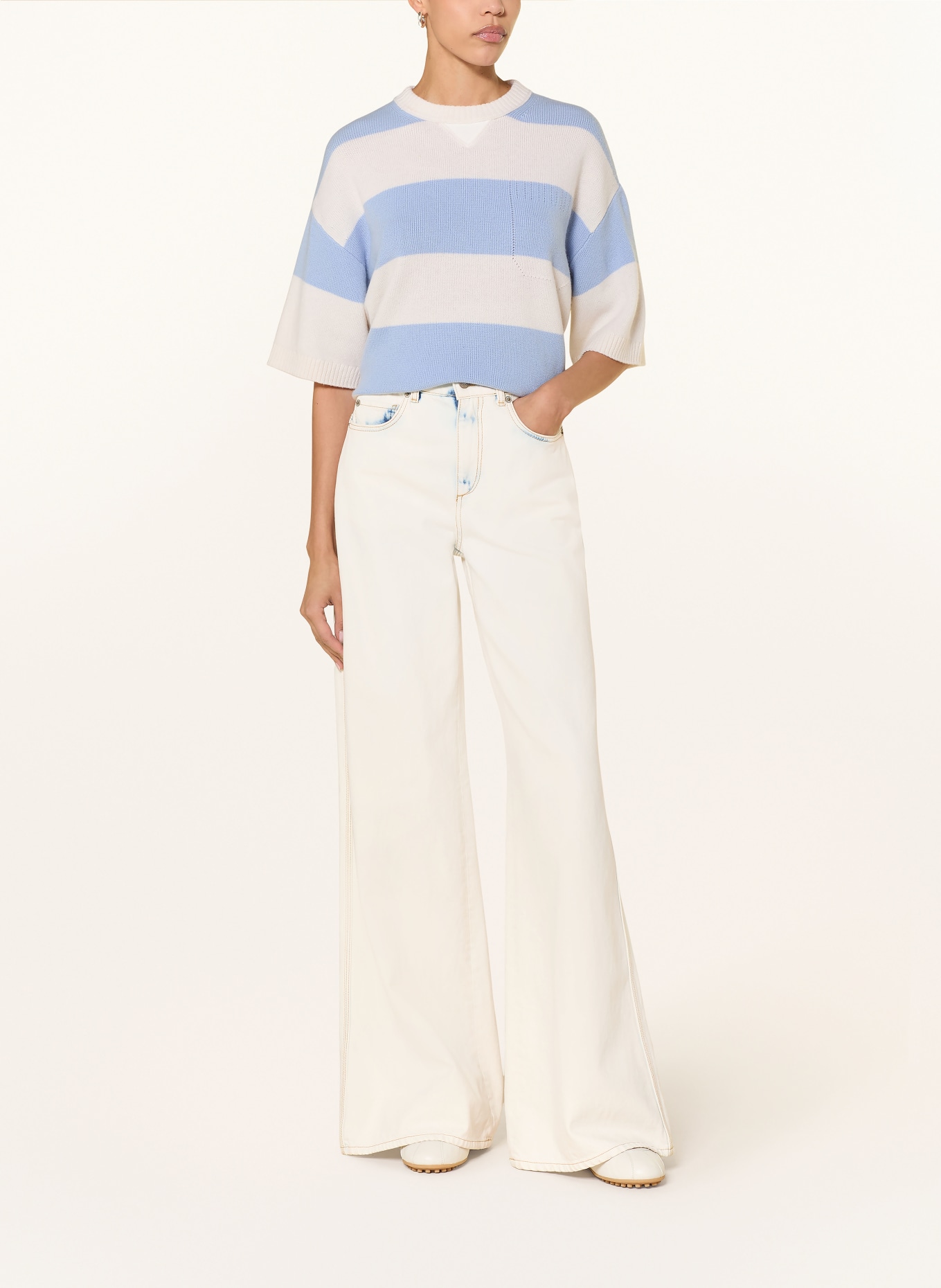 DOROTHEE SCHUMACHER Wide Leg Jeans DENIM LOVE: 802 acid blue