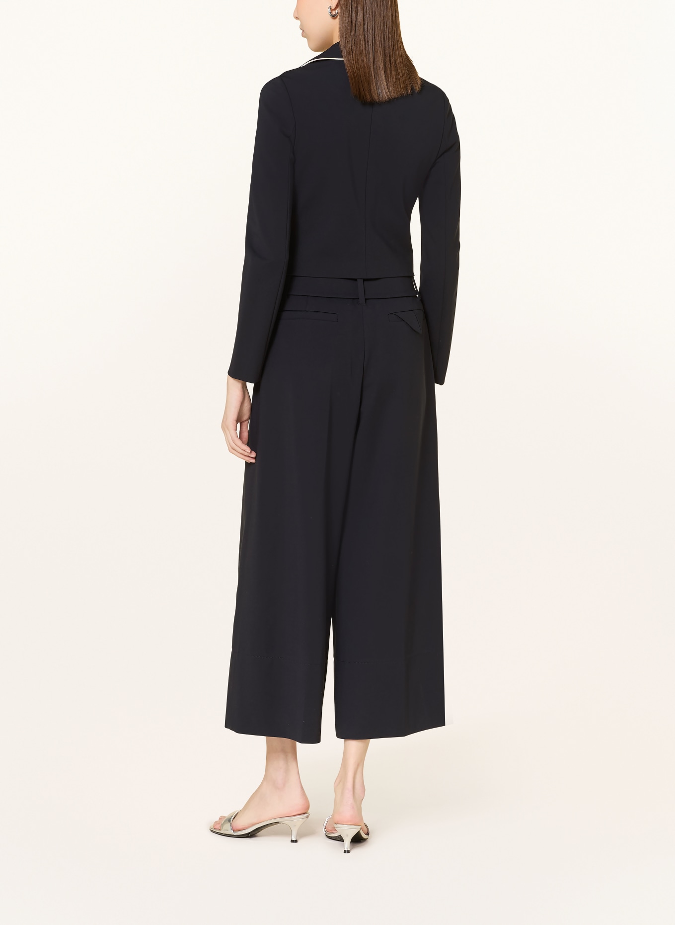 DOROTHEE SCHUMACHER EMOTIONAL ESSENCE culottes: DARK BLUE