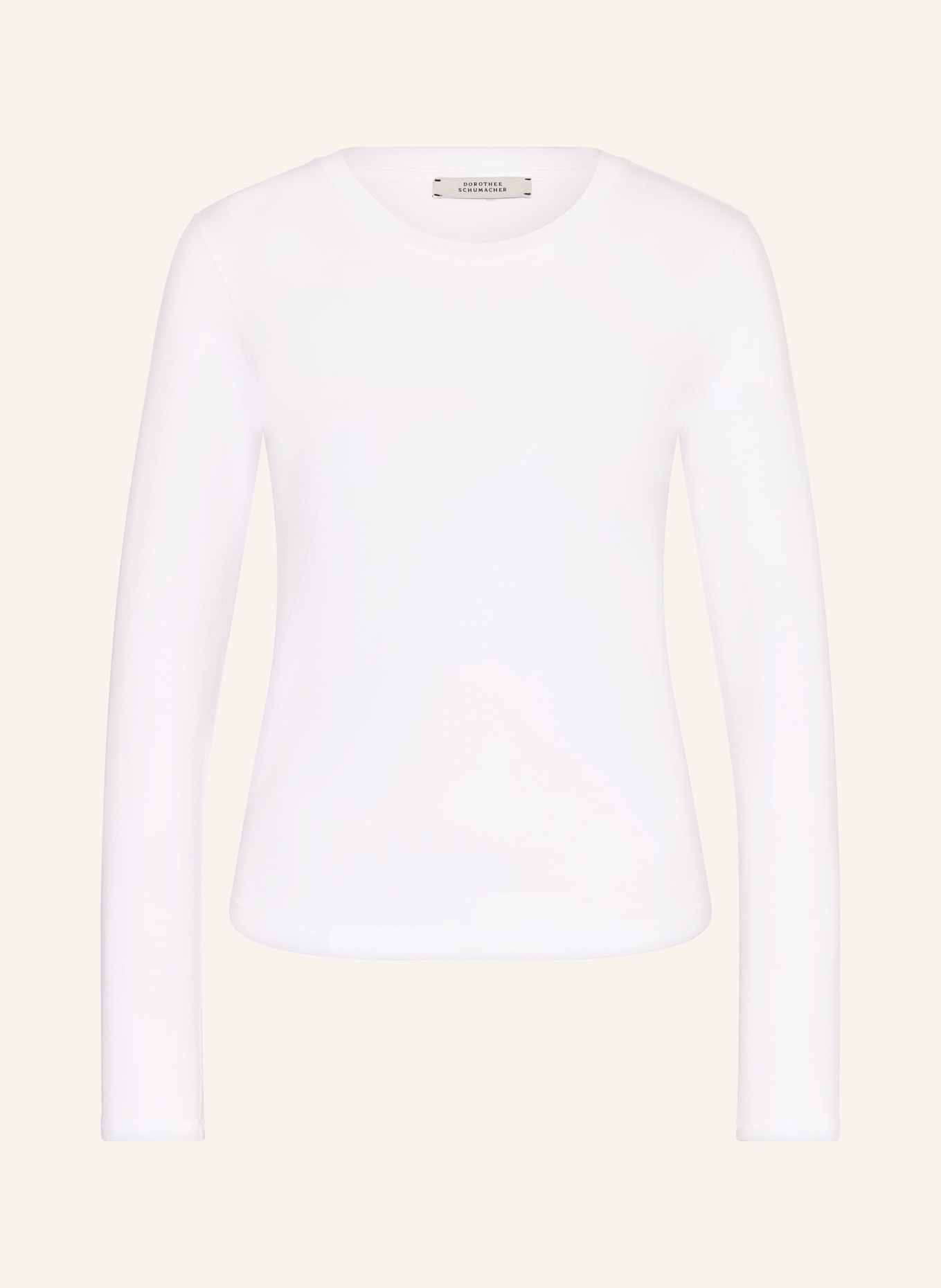 DOROTHEE SCHUMACHER Dlouhé rukávy ALL TIME FAVORITES: BÍLÁ