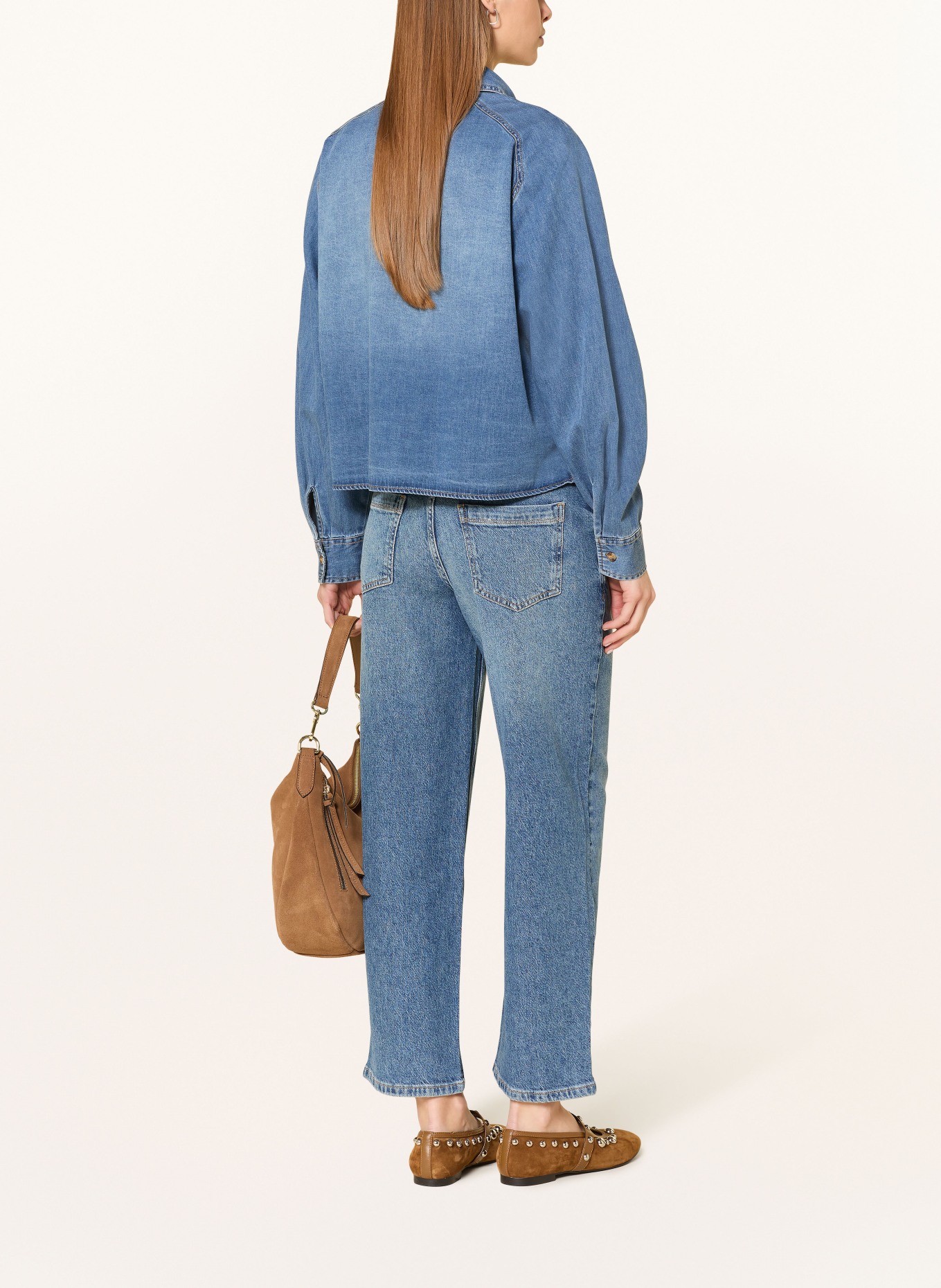 someday Jeansbluse ZEBRU: BLAU