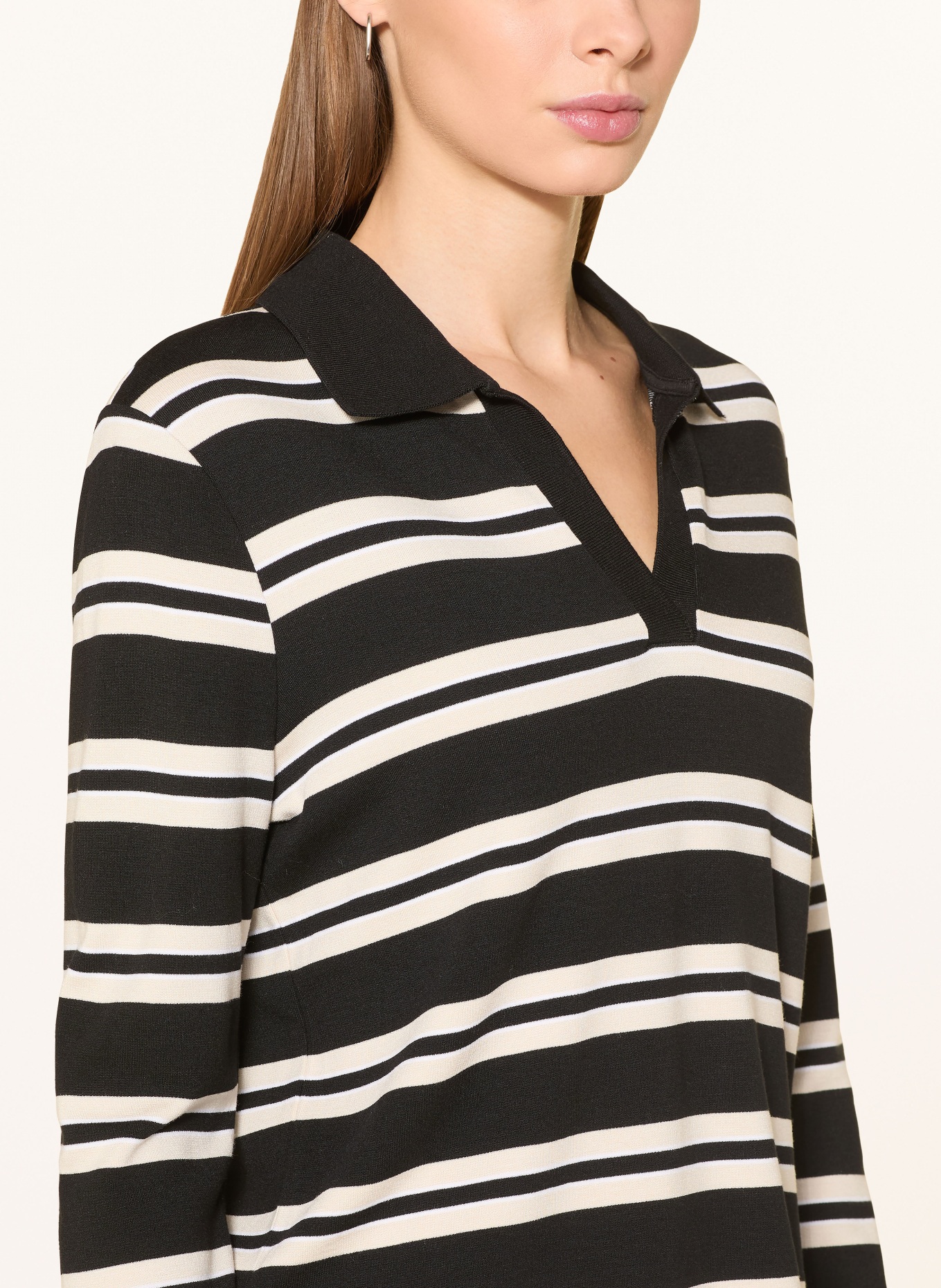 someday KIONA sweatshirt: BLACK / CREAM / WHITE