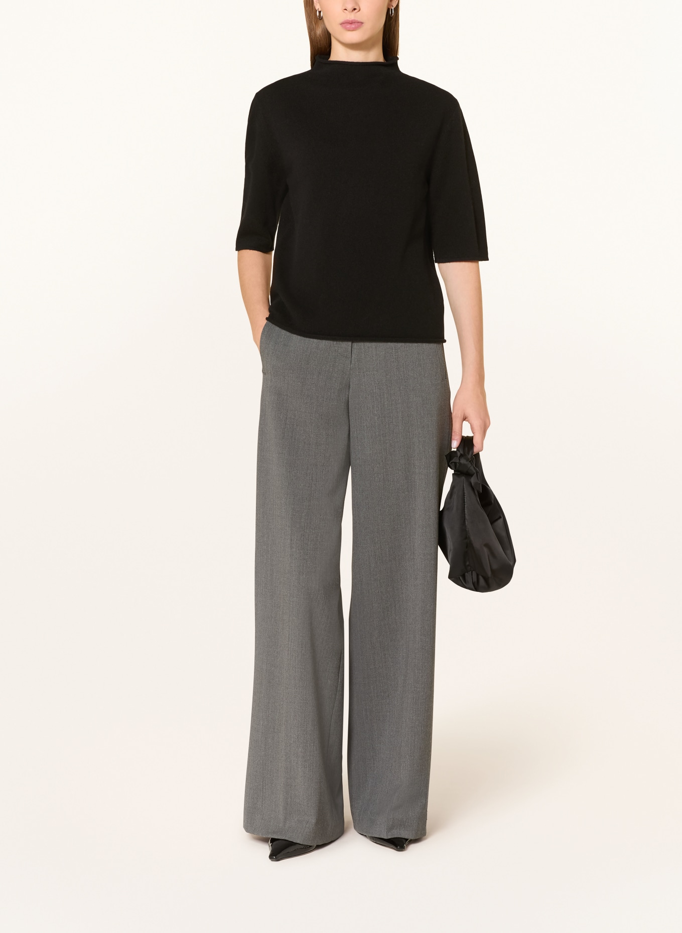 someday Strickshirt TUMEA: SCHWARZ